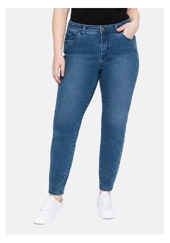 Sheego Stretch-Jeans »Jeans«, skinny, mit vorverlegter Teilungsnaht kaufen