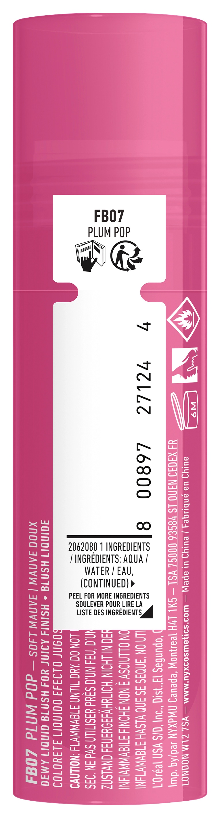 NYX Rouge »NYX Professional Makeup Fat Cheeks Blush«