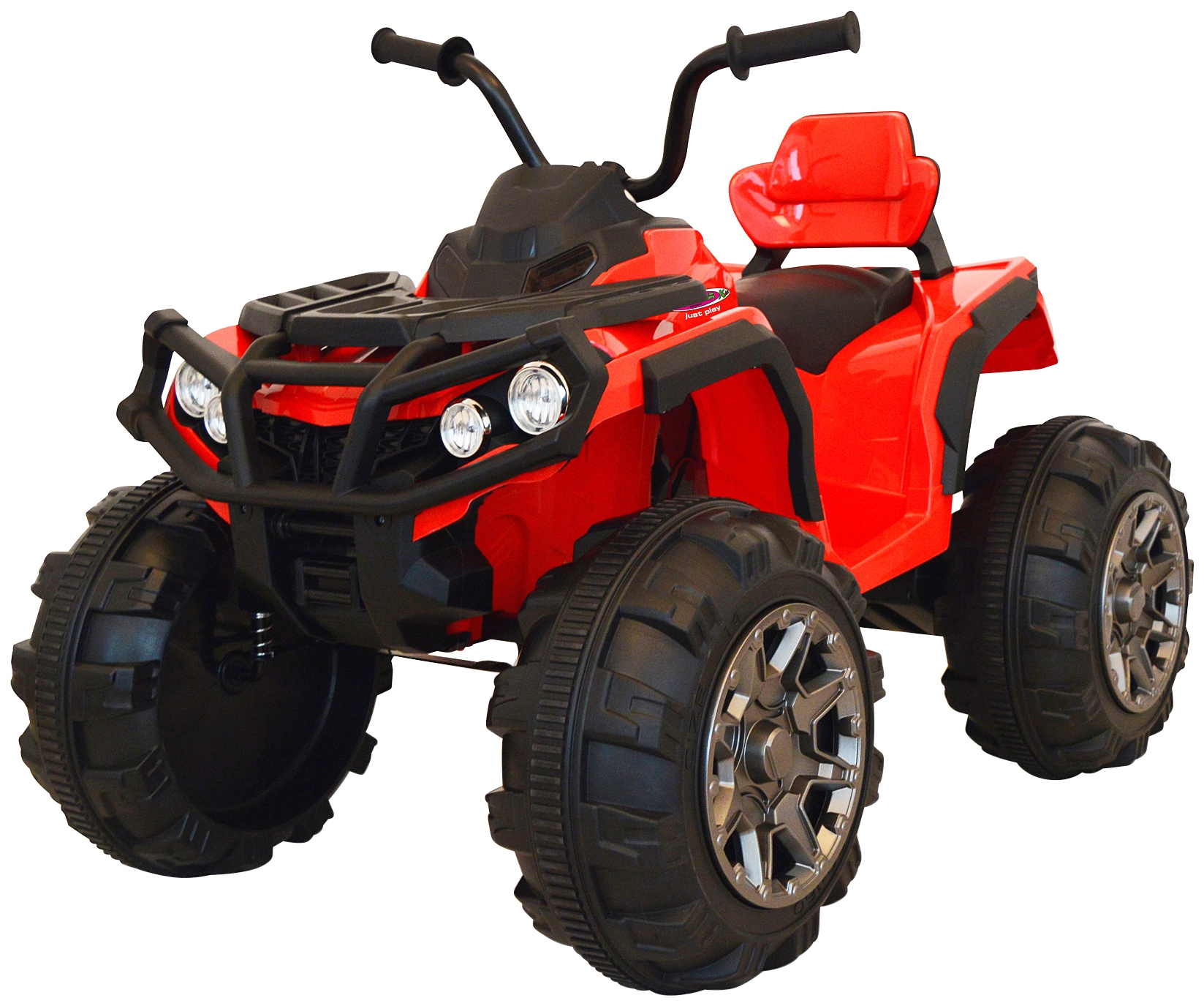 JAMARA Kinder Elektro-Kinderquad "Protector", rot, Kunststoff, B:65cm H:68cm T:99cm, Elektro-Kinderfahrzeuge