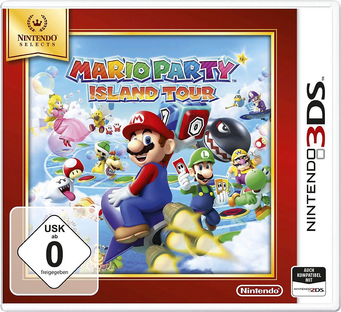 Spielesoftware »Mario Party Island Tour Selects«, Nintendo 3DS