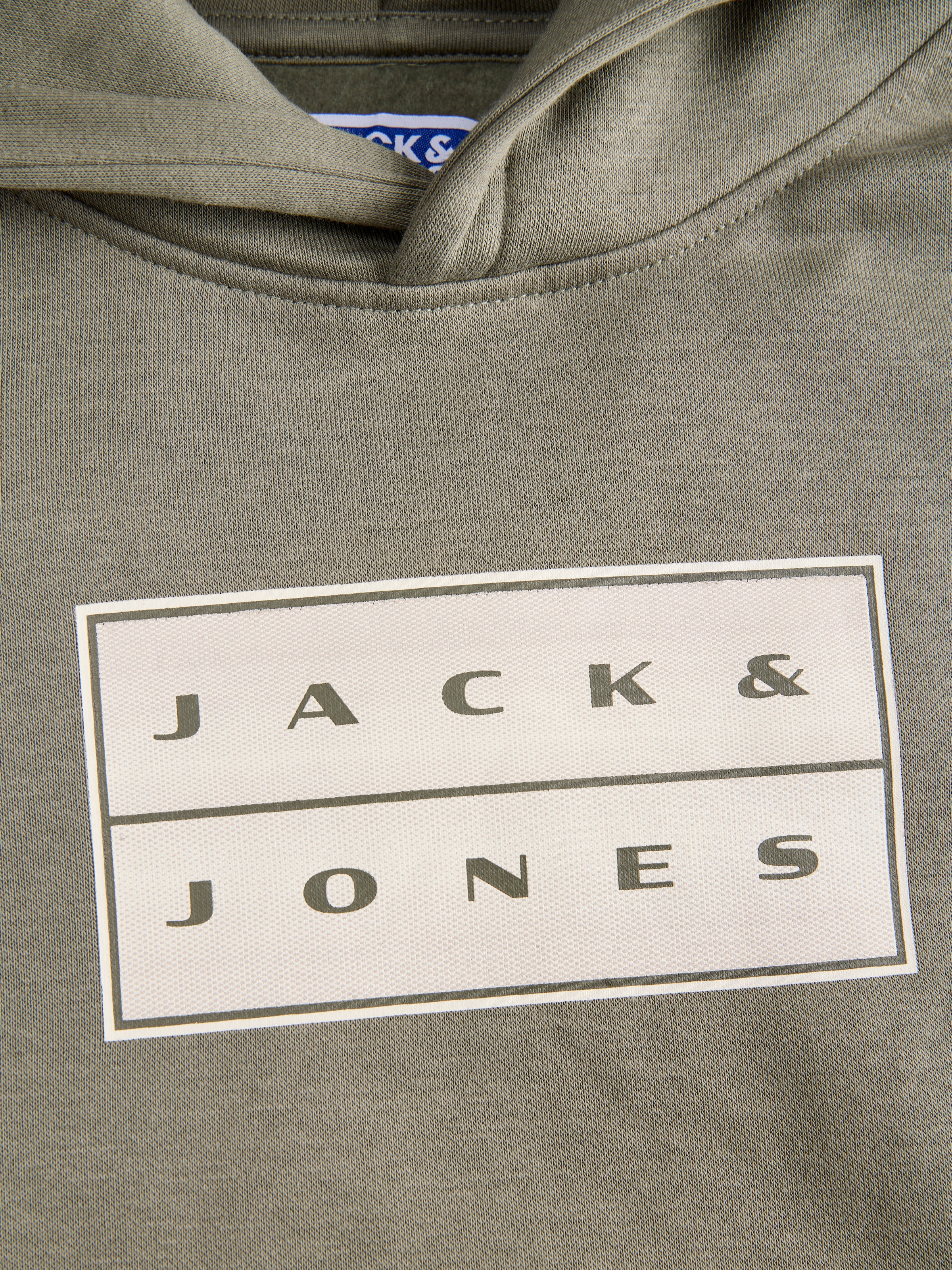 Jack & Jones Junior Kapuzensweatshirt »JCOFUSION BOX SWEAT HOOD JNR«, Baumwollmischung, regular fit
