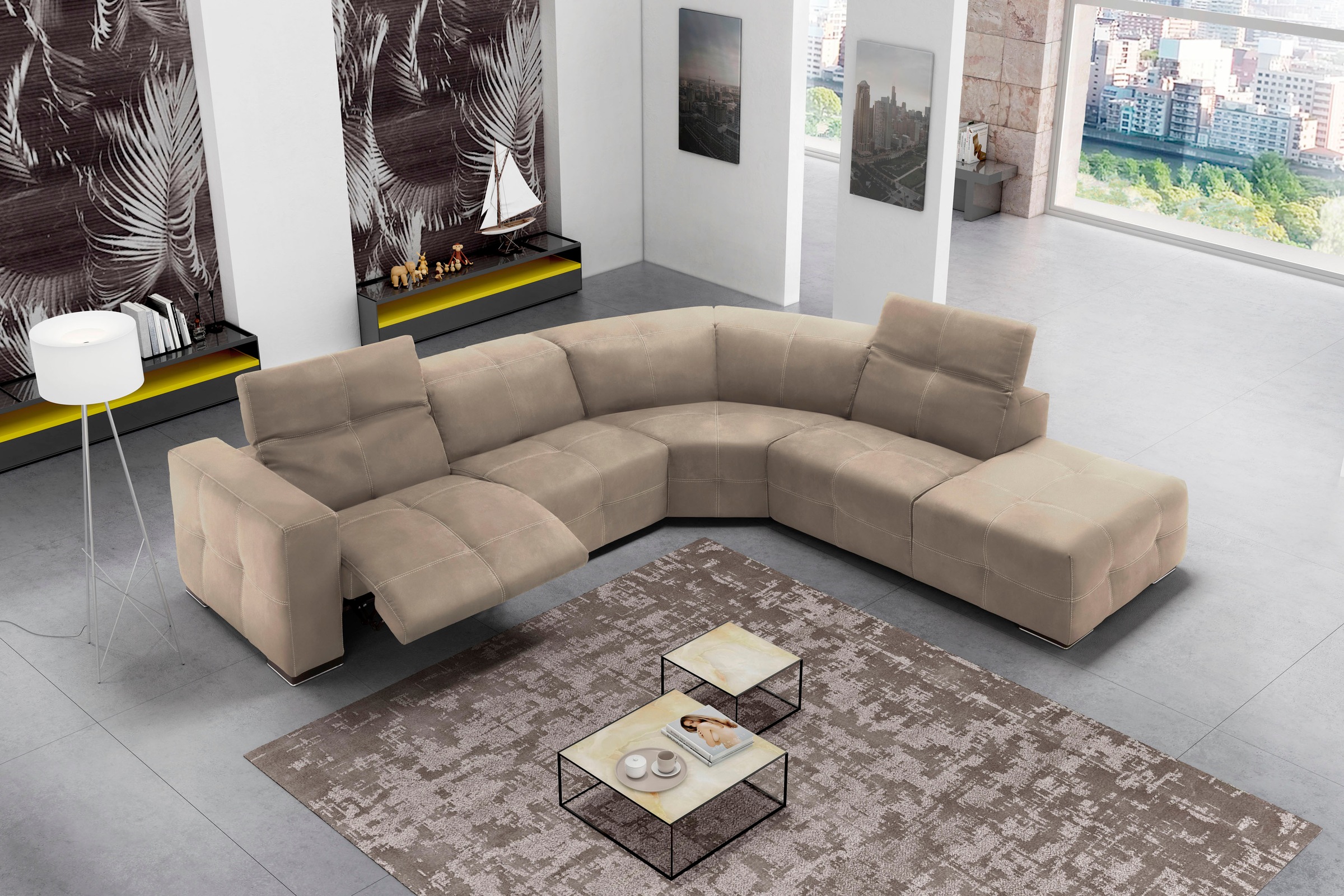 Egoitaliano Ecksofa "Sauvanne, Designsofa der Extraklasse, elegant und bequ günstig online kaufen