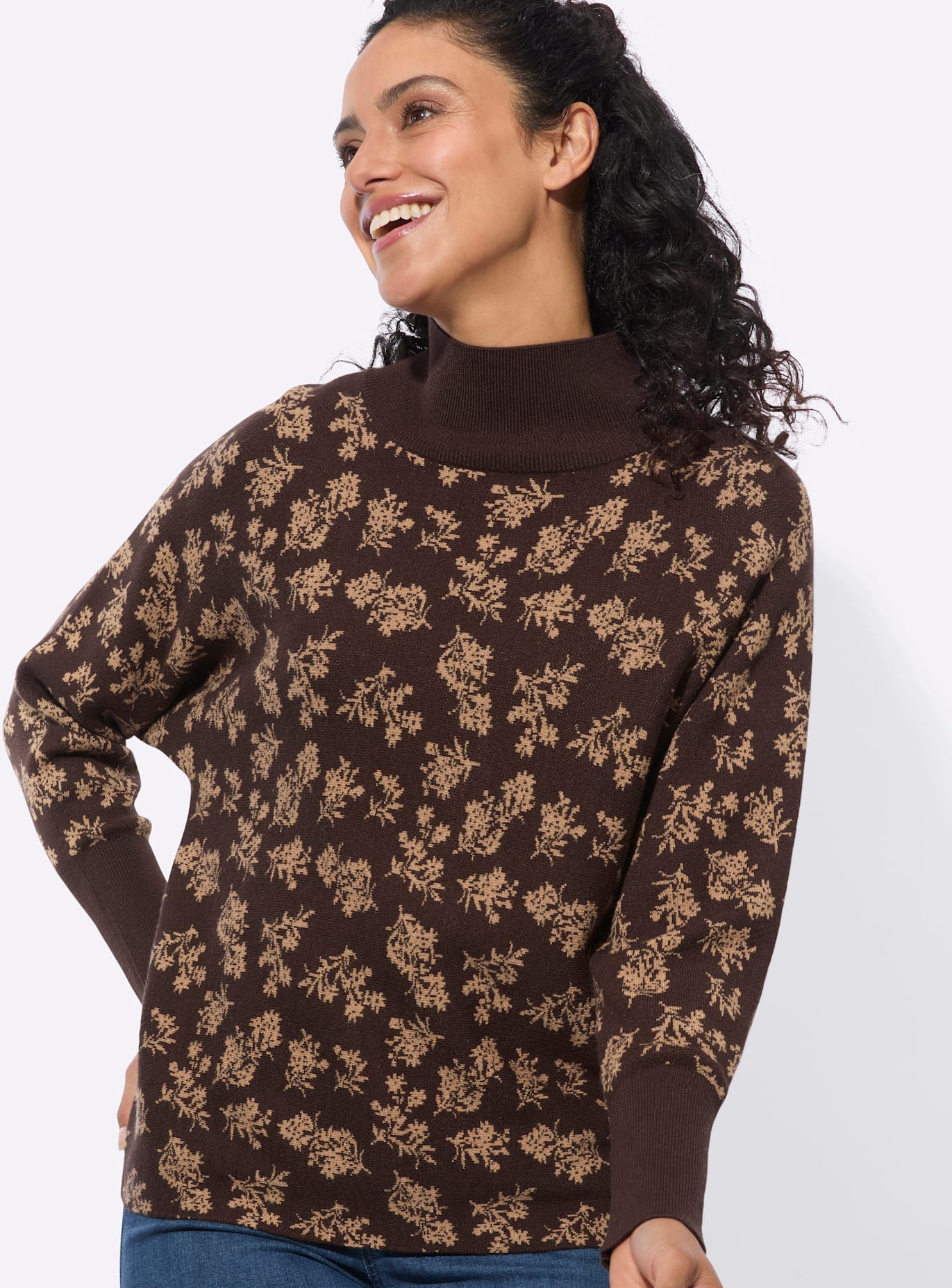Inspirationen Stehkragenpullover »Rollkragen-Pullover«