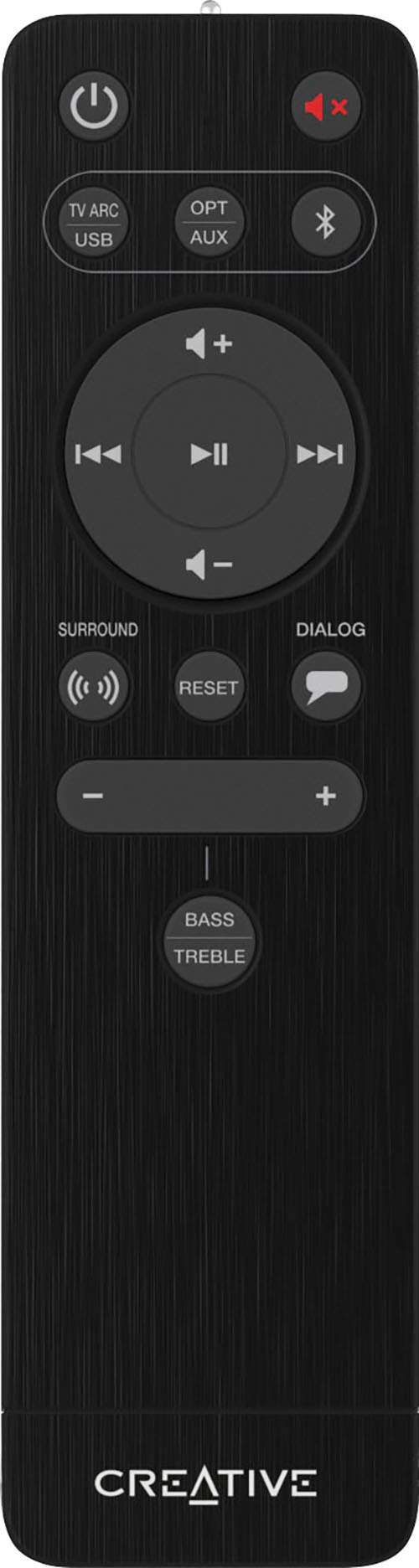 Creative Soundbar »Stage V2 mit Subwoofer«, Bluetooth