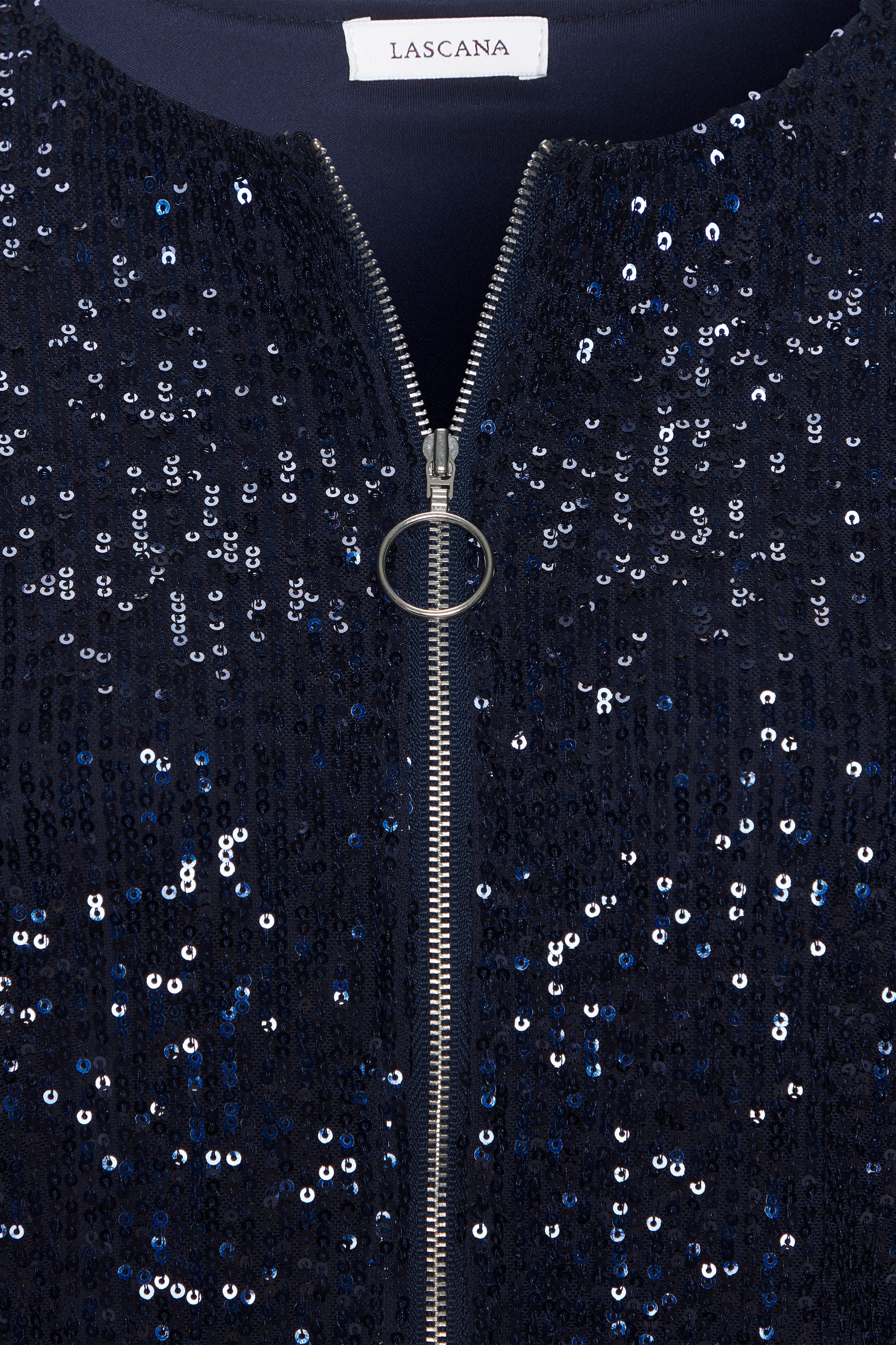 LASCANA Blouson mit Pailletten, festliche Bomberjacke, Paillettenjacke