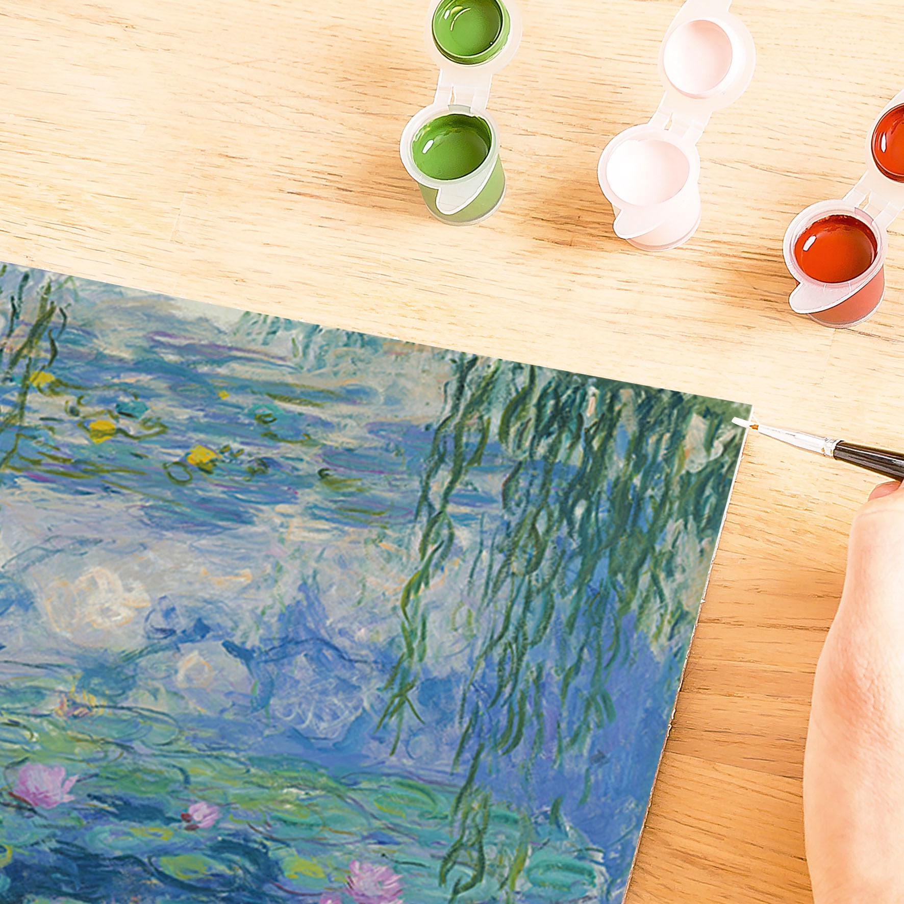 Ravensburger Malen nach Zahlen »CreArt, ART Collection, Waterlilies (Monet)«, Made in Europe