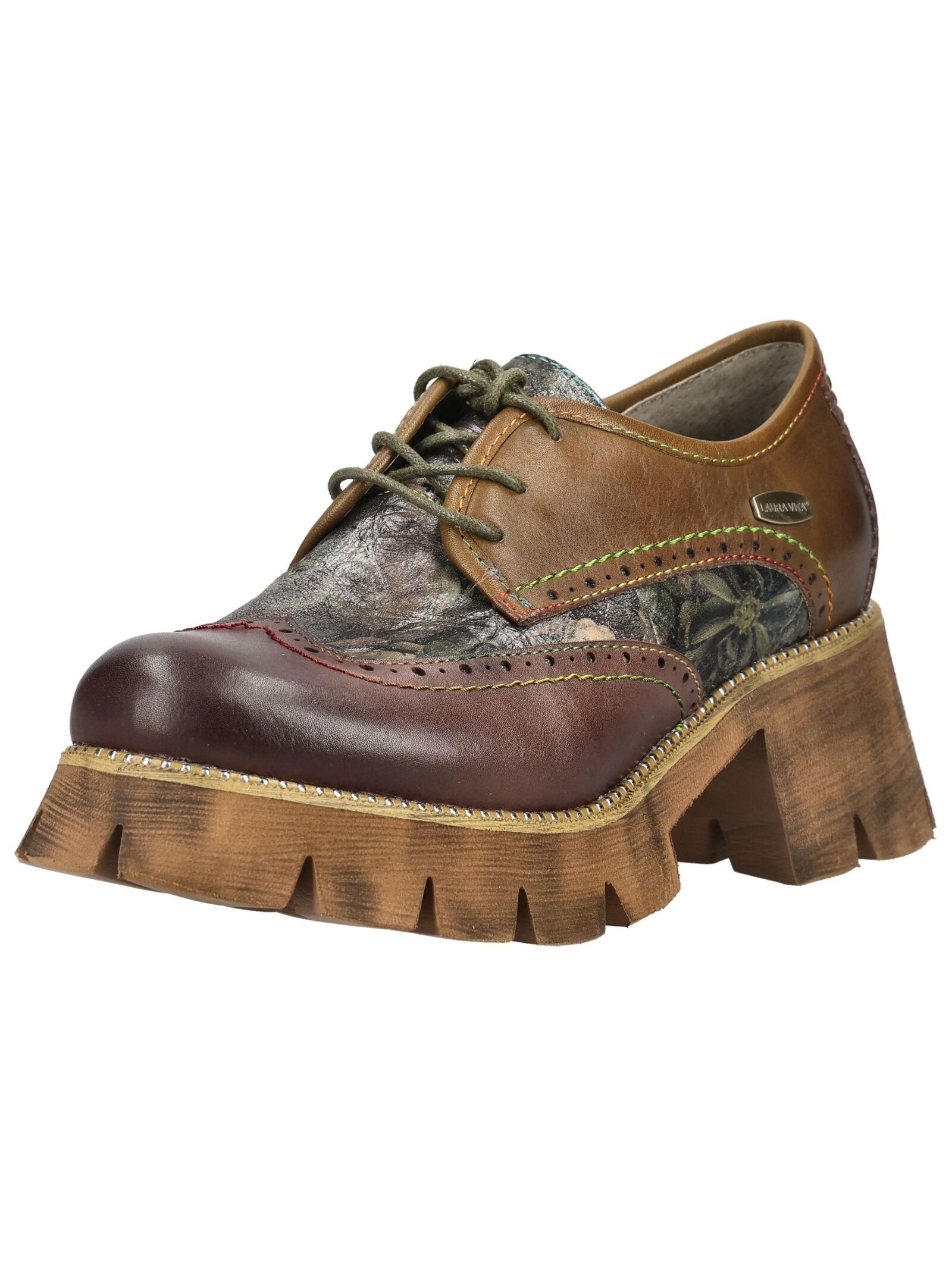LAURA VITA Schnürschuh "LAURA VITA Halbschuhe Leder/Textil"