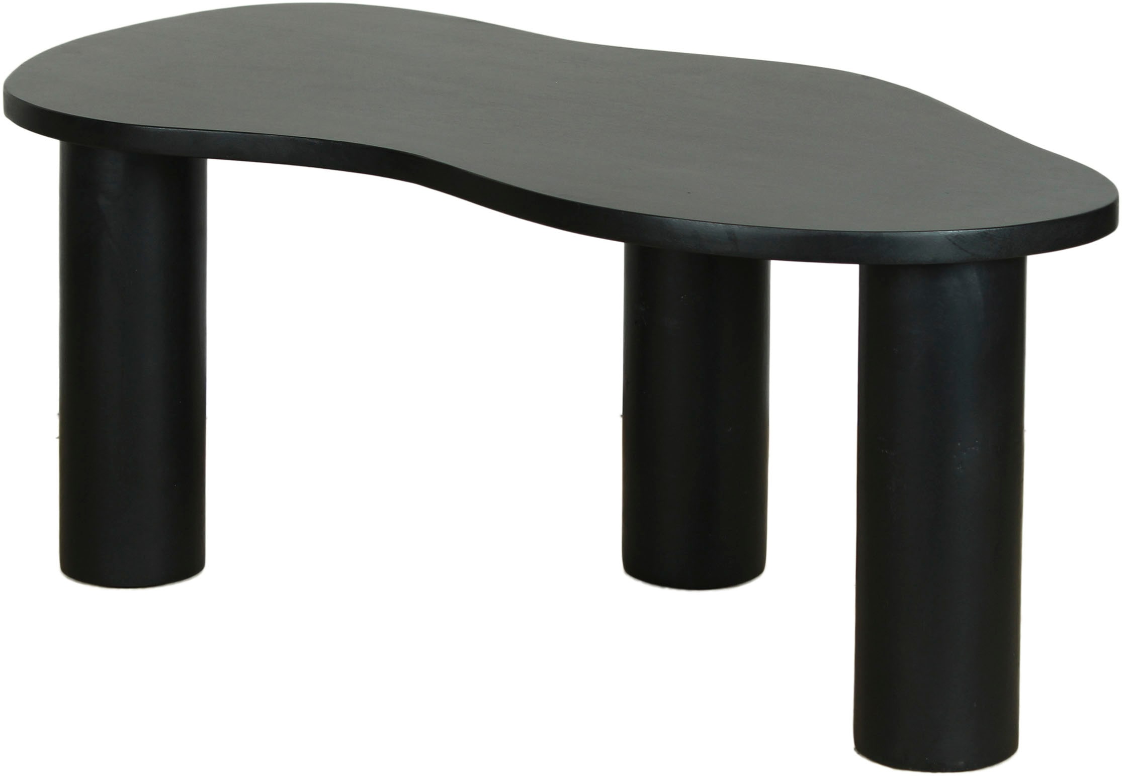 byLIVING Couchtisch »ETHAN« Tischplatte und Gestell Akazie natur oder schwarz, Tischbein: 13 cm
