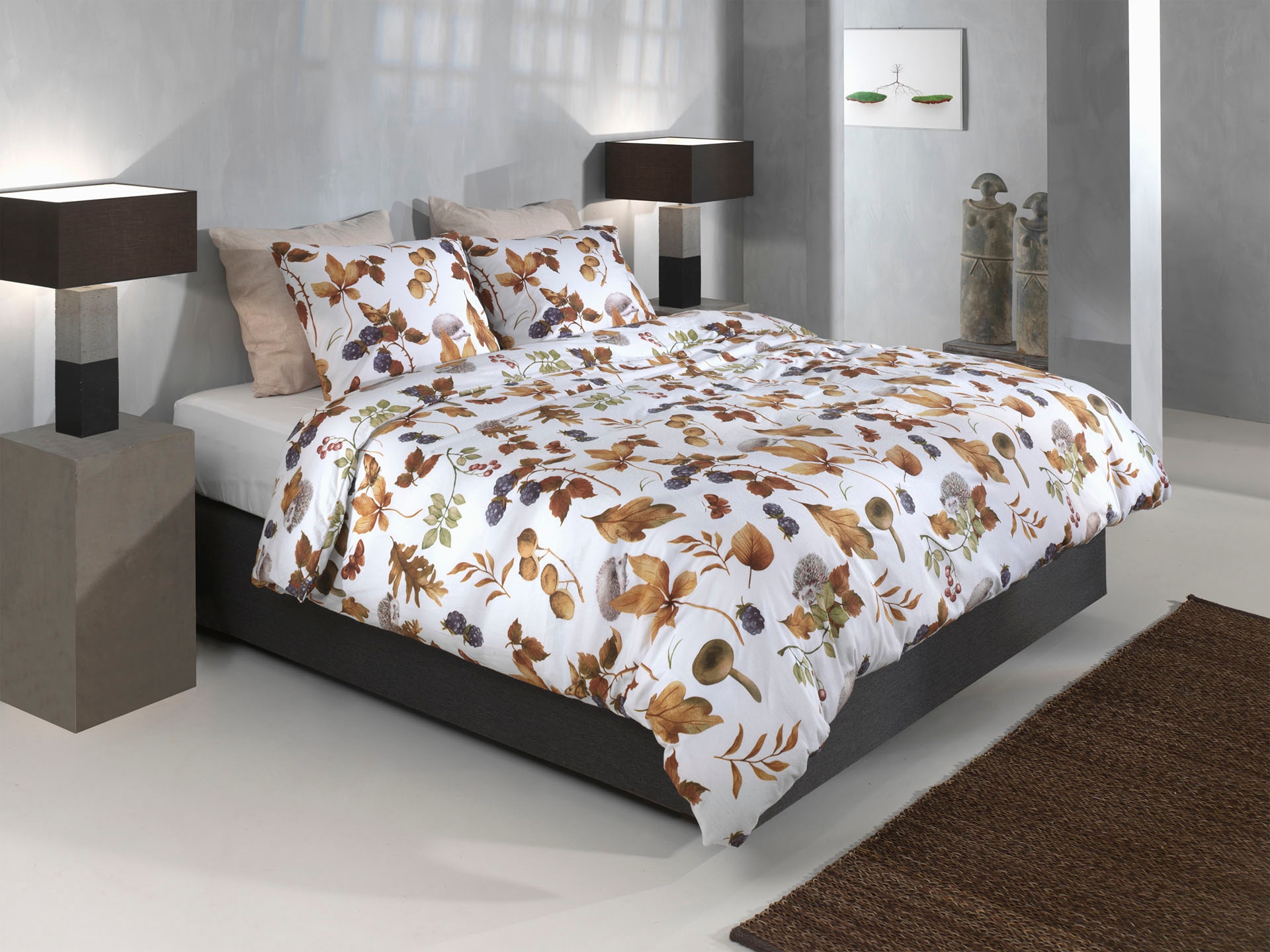 ZO HOME Bettwäsche "Castagno" 2 Stk. tlg. Bettwäsche aus 100% Baumwolle, ho günstig online kaufen