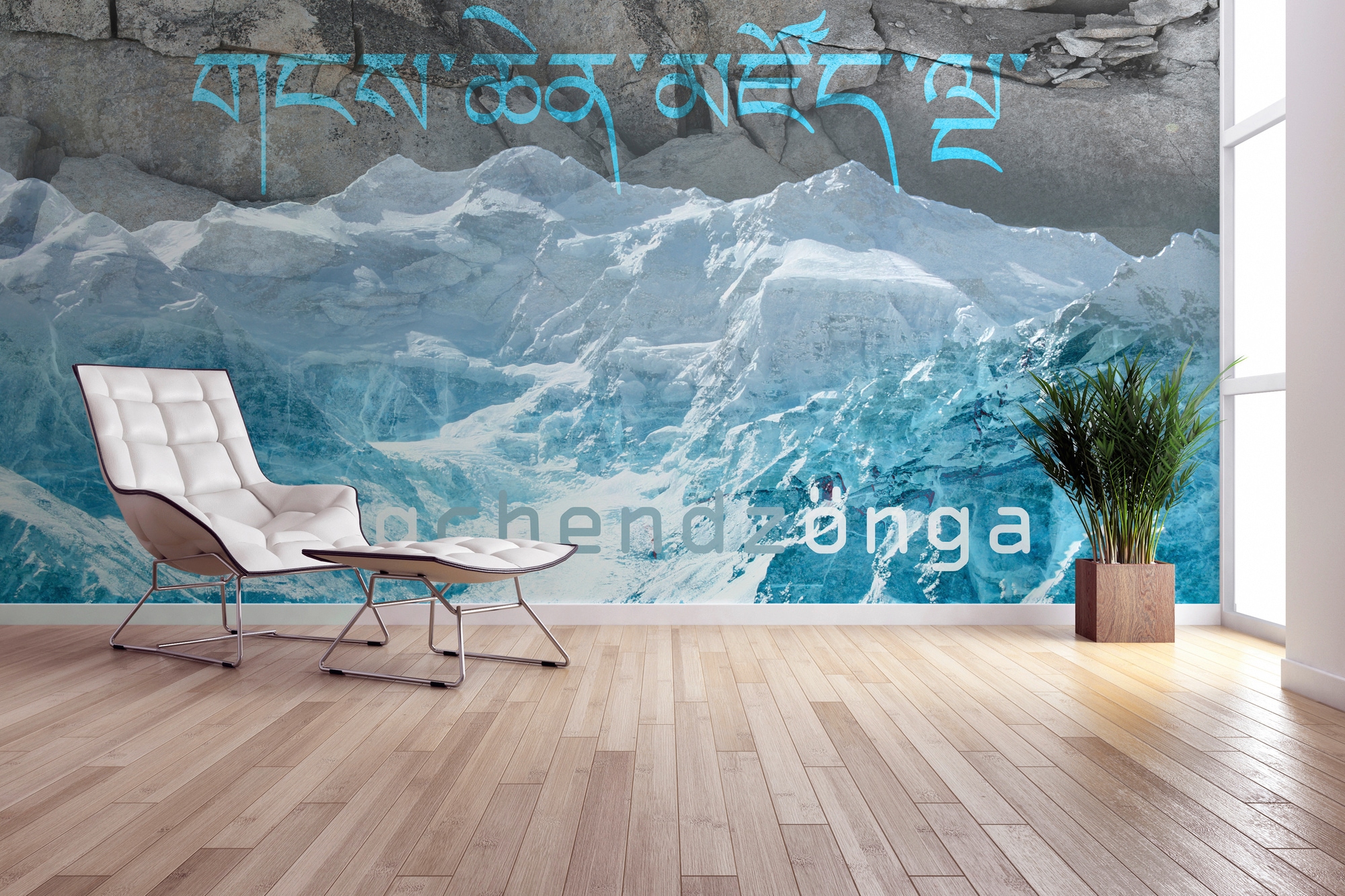 Architects Paper Fototapete »Kangchendzönga«, Vlies, Wand, Schräge
