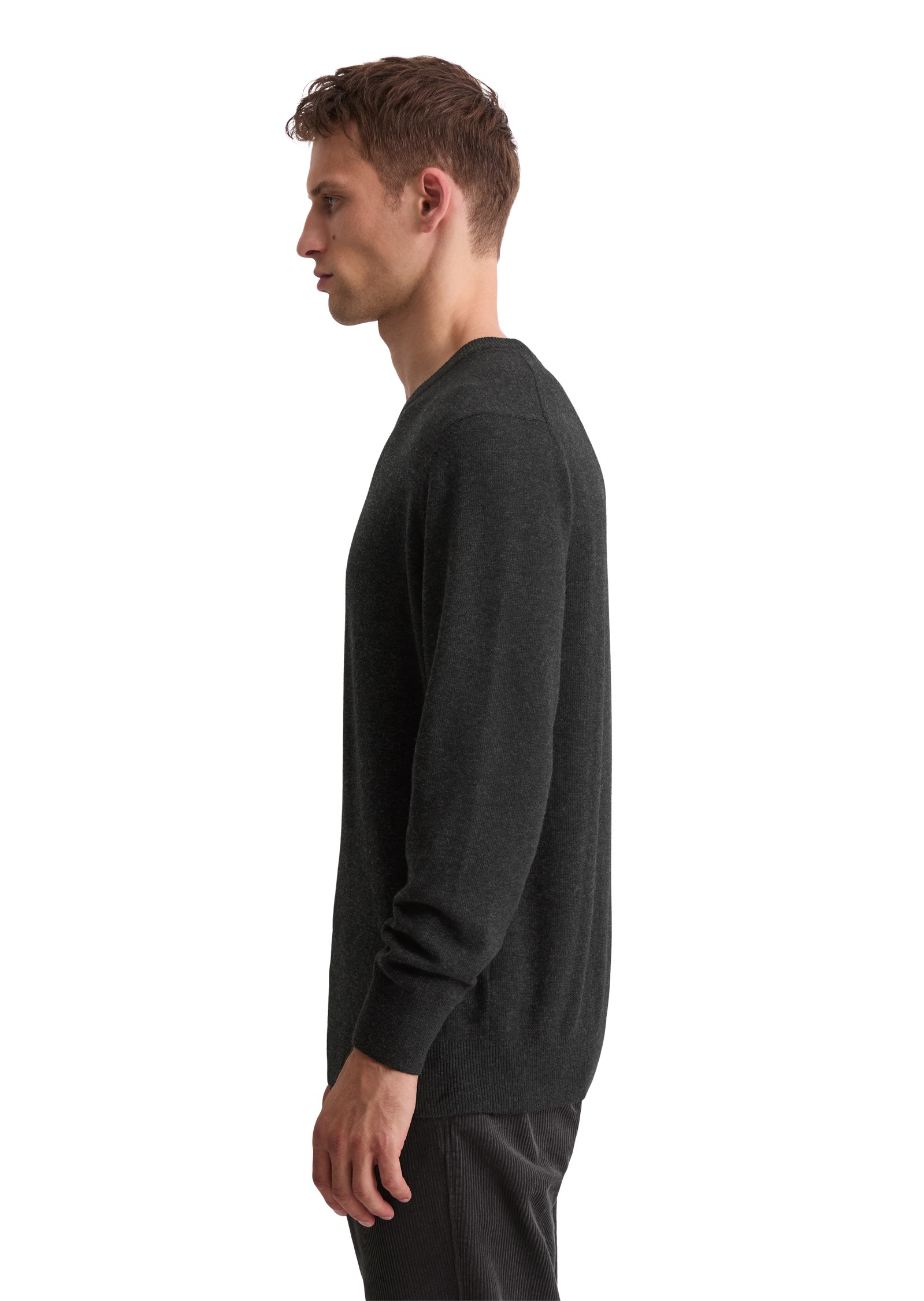 Marc OPolo Rundhalspullover "aus softem Bauwolle-Schurwolle-Mix" günstig online kaufen