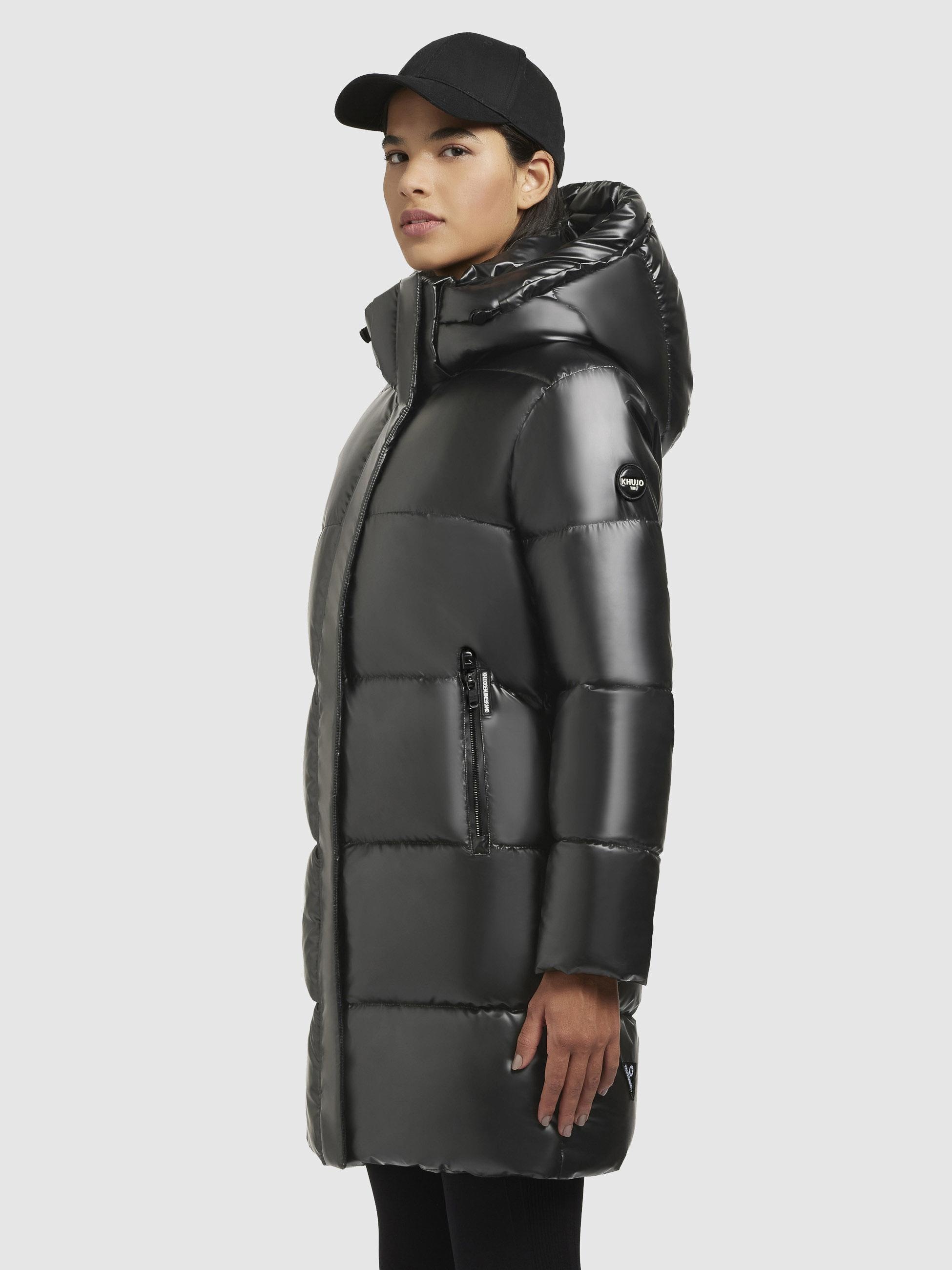 khujo Steppmantel "Haya Shiny-YM" Wasserdichter gesteppter Damen Winter Kur günstig online kaufen