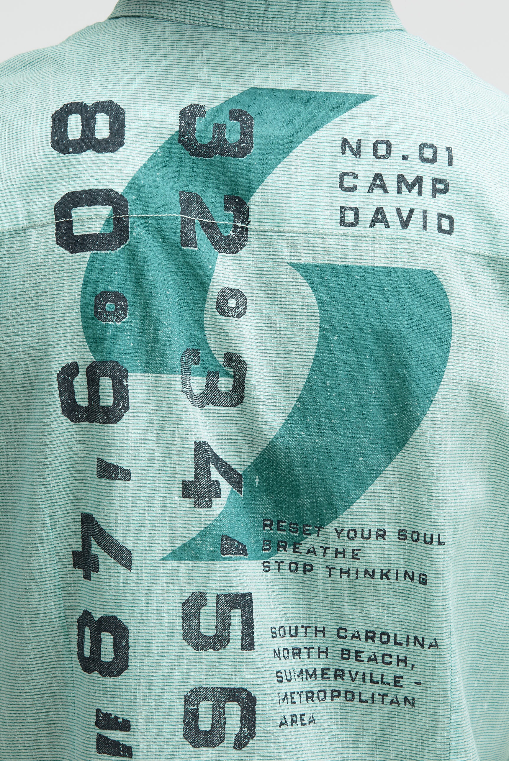 CAMP DAVID Kurzarmhemd mit Turn-Up-Ärmel