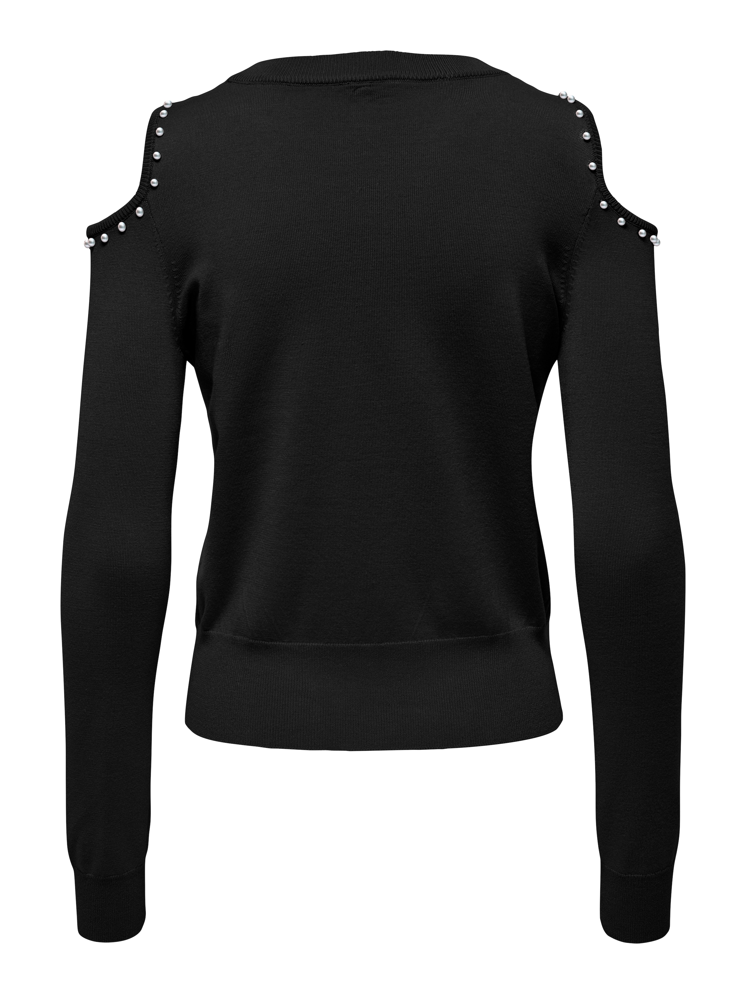 ONLY Strickpullover »ONLGILA LS O-NECK BLING CC KNT«