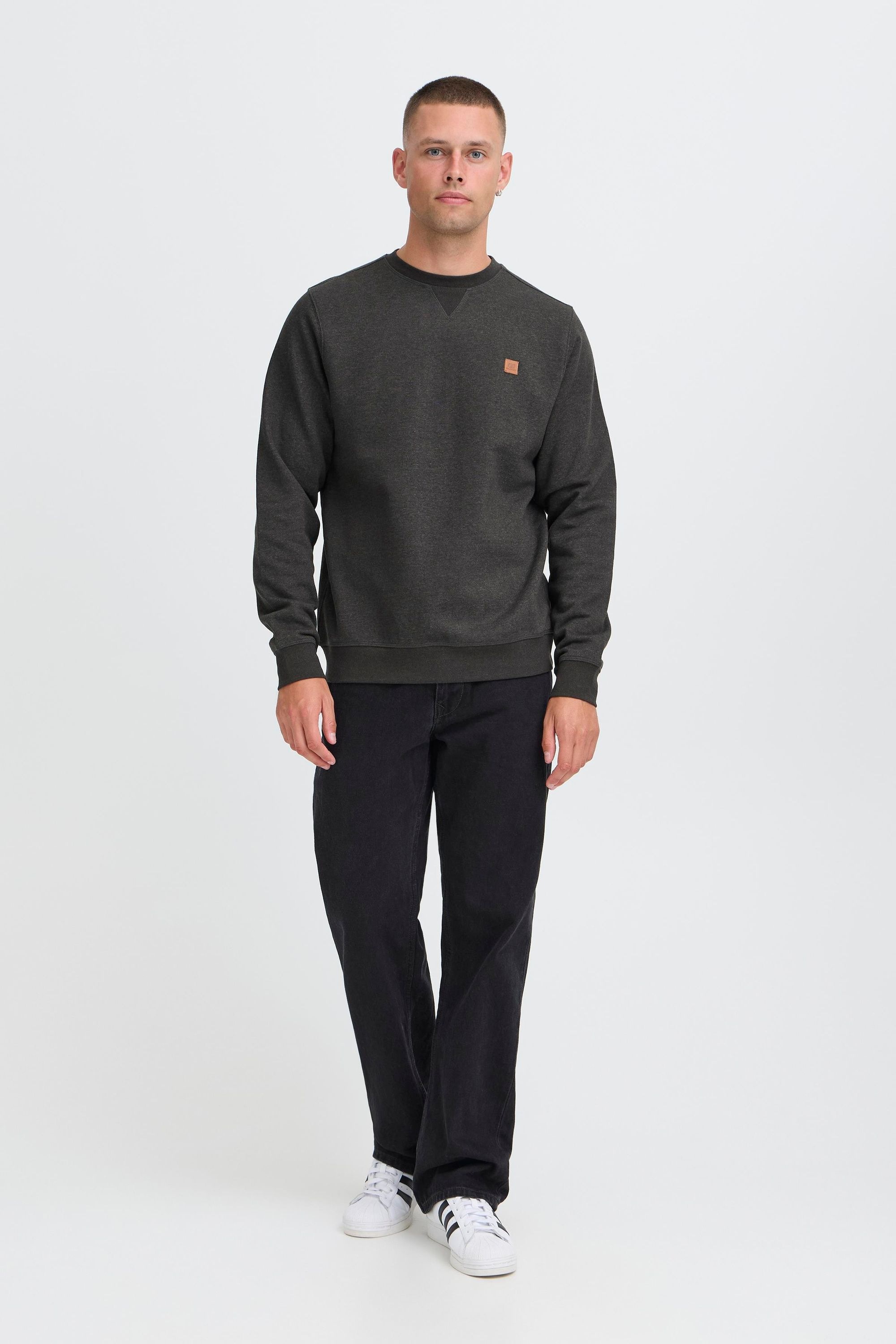 BLEND BHPova Men's Sweatshirt Charcoal Mix XXL 4
