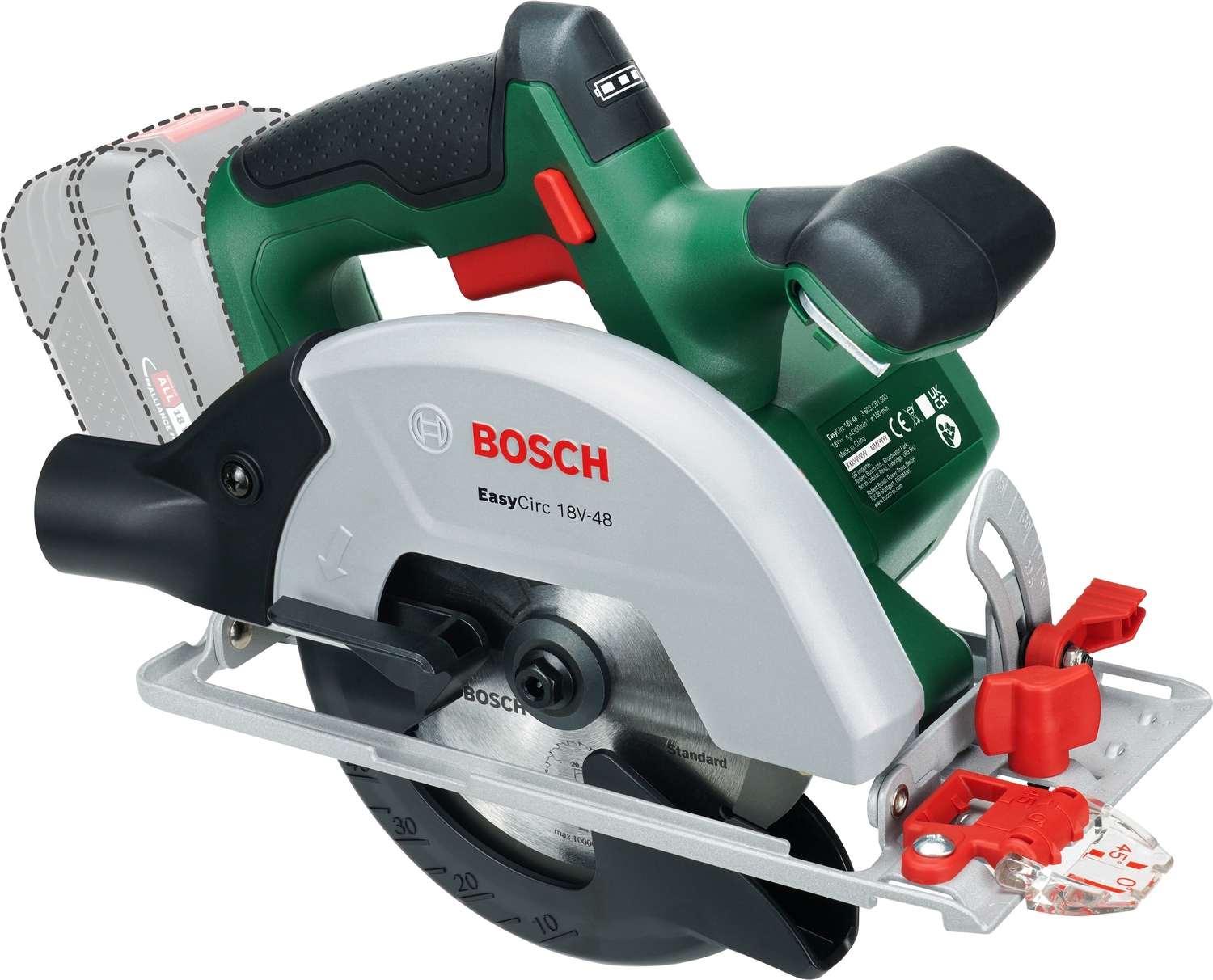 Bosch Home & Garden Akku-Säge "EasyCirc 18V-48 solo" ohne Akku und Ladegerät