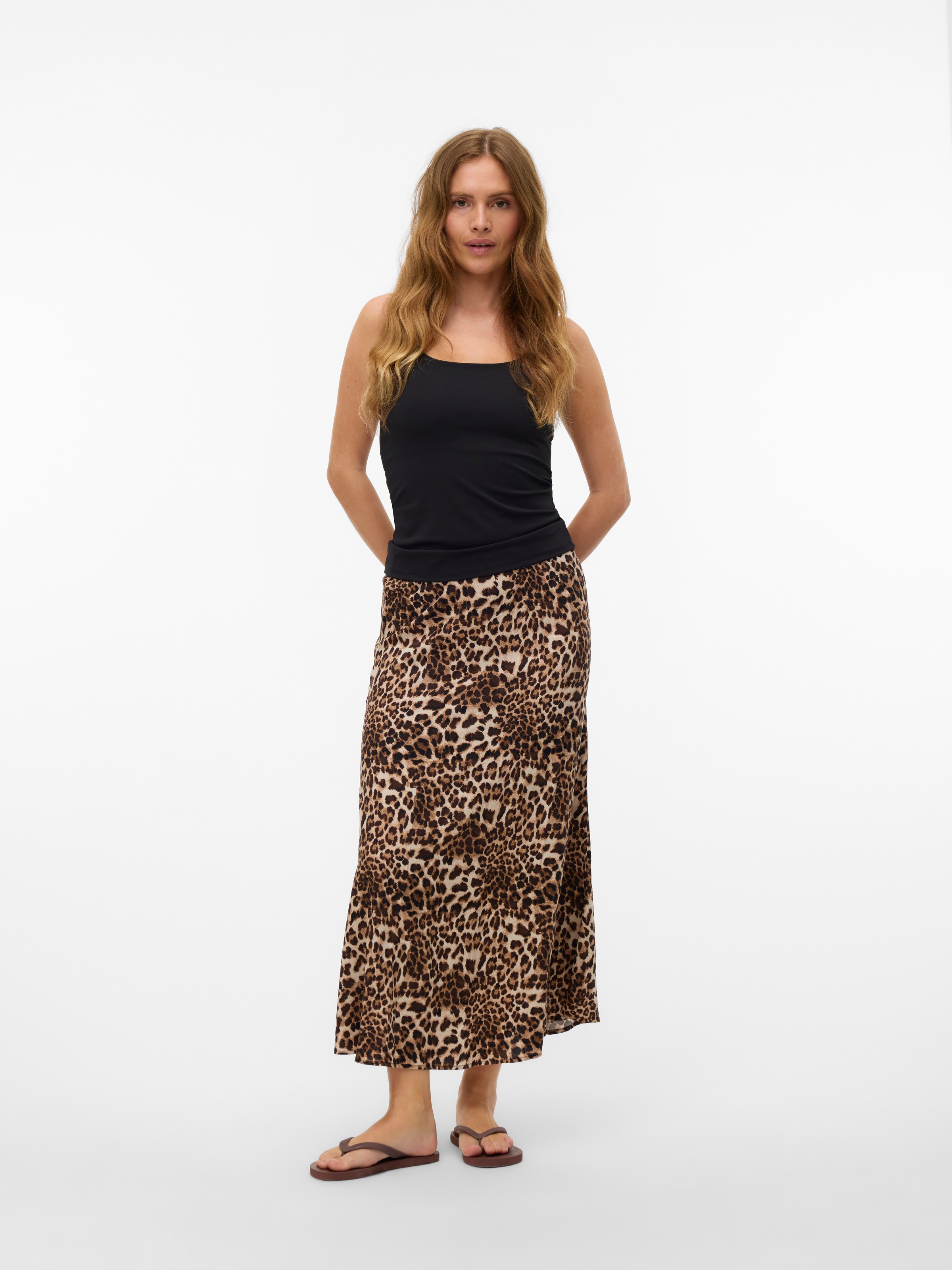 Vero Moda Maxirock "VMALBA ANKLE SKIRT WVN GA NOOS" günstig online kaufen