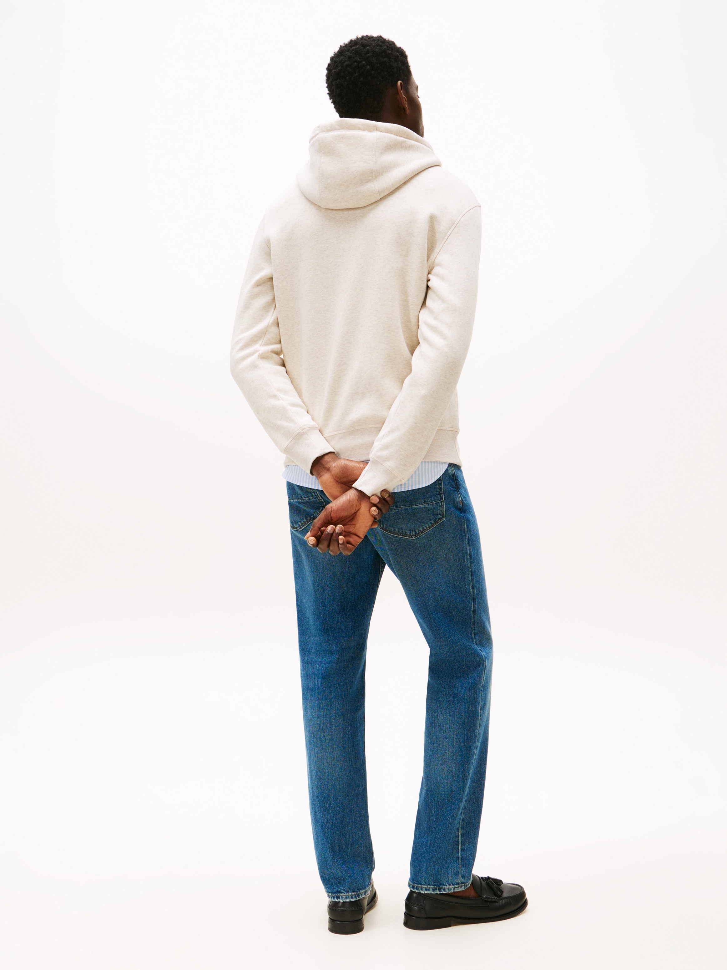 Tommy Hilfiger Kapuzensweatshirt »TOMMY LOGO HOODY«, mit Kapuze und Kängurutasche