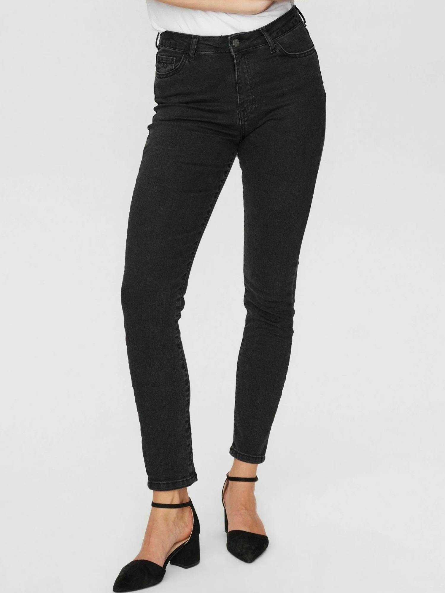 nümph 5-Pocket-Hose "Nümph Jeans – Black NUSIDNEY" günstig online kaufen