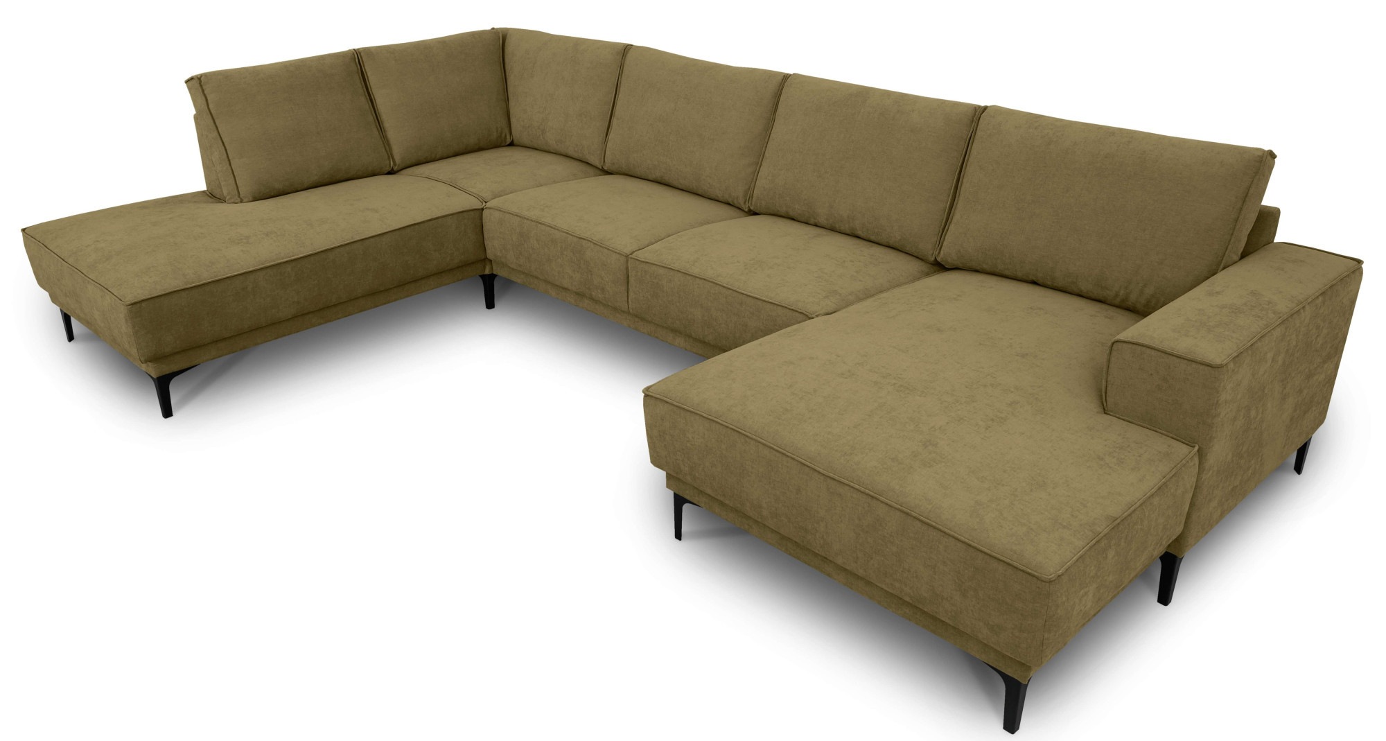 Places of Style Wohnlandschaft »Oland«, XXL, im zeitlosem Design und hochwertiger Verabeitung