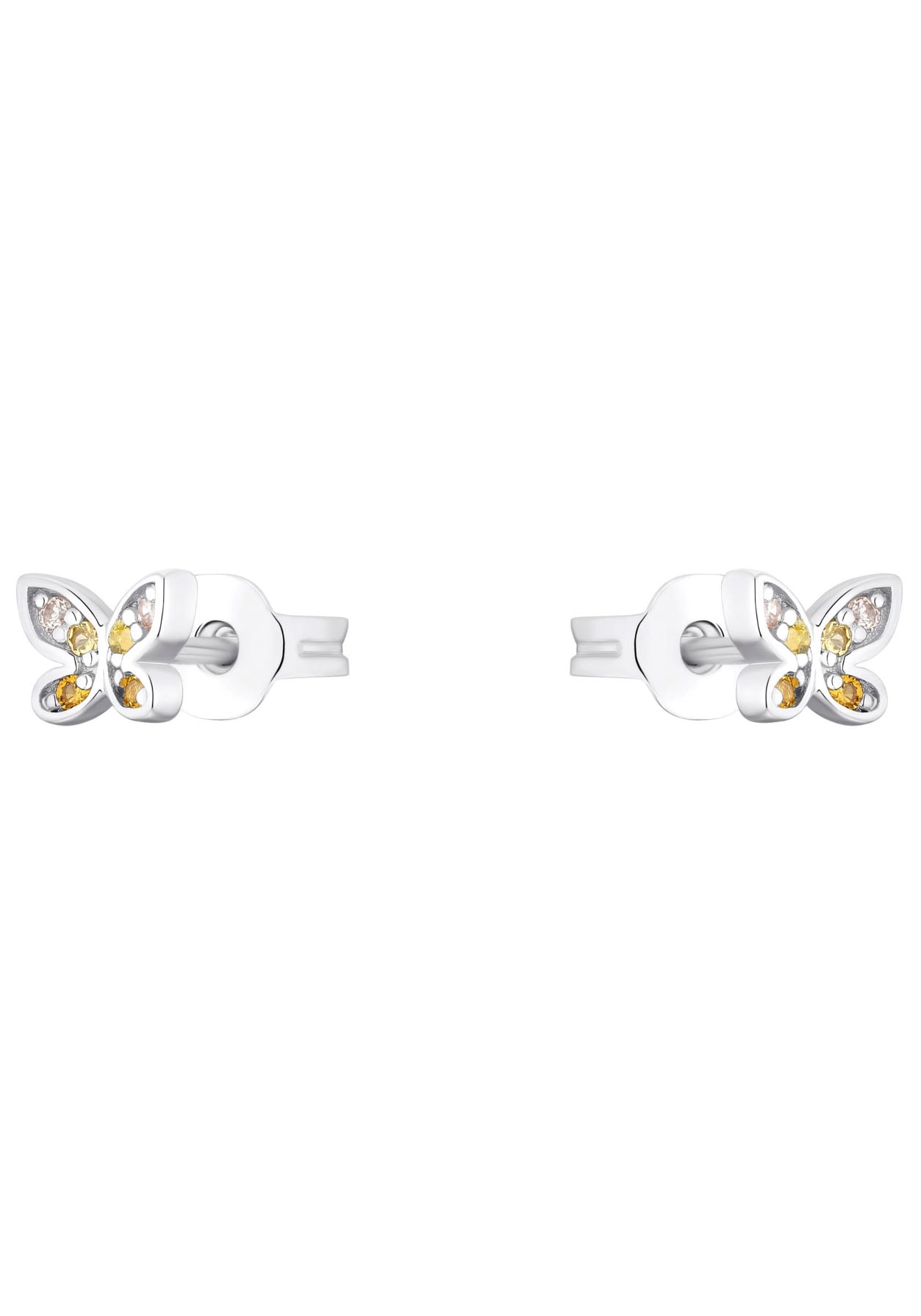 Prinzessin Lillifee Paar Ohrstecker »Butterfly, 2035992«, mit Zirkonia (synth.)
