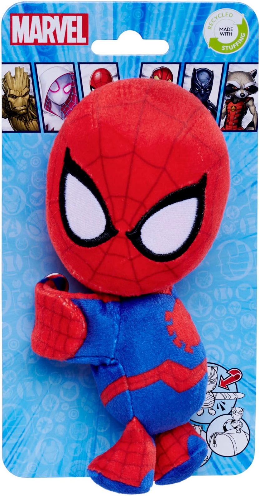 SIMBA Plüschfigur »Marvel Spider-Man Schnapparmband, 17 cm«