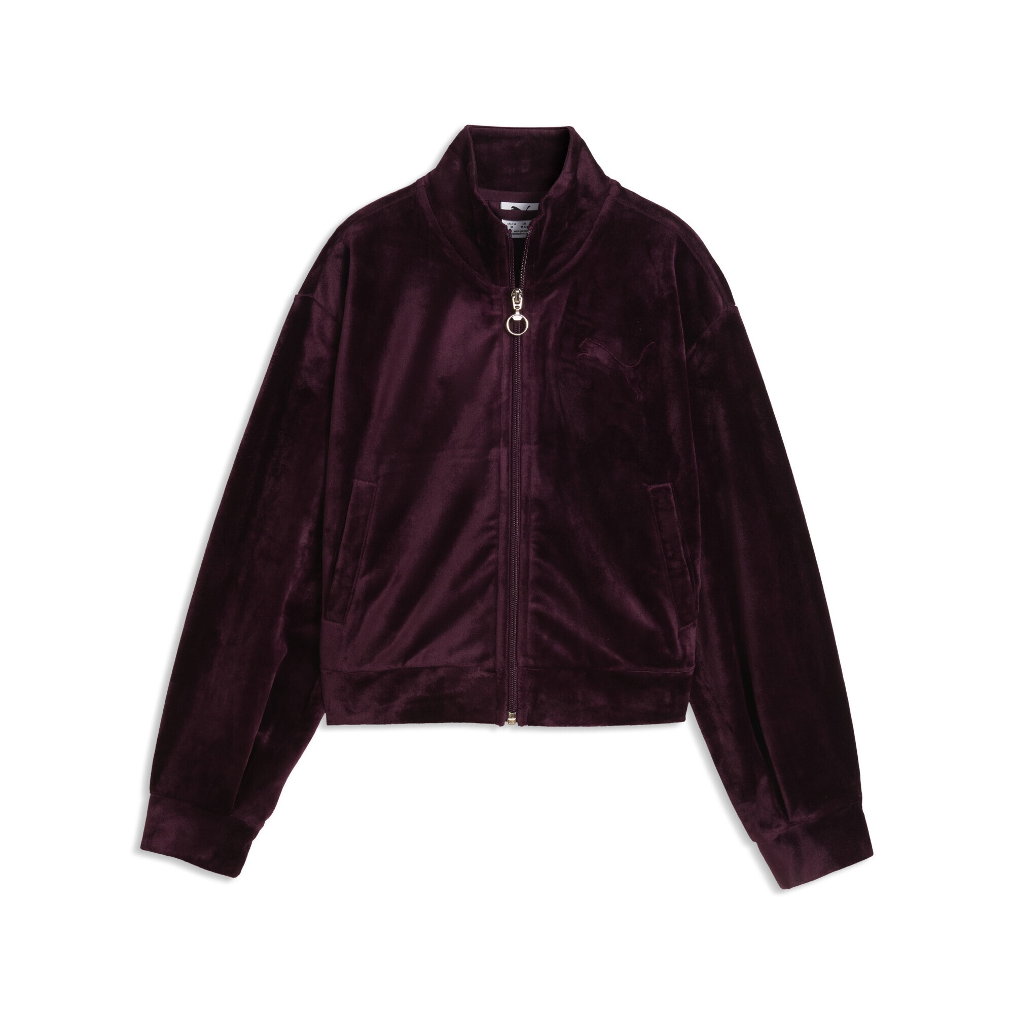PUMA Sweatjacke »Essentials Elevated Velour Trainingsjacke Mädchen«