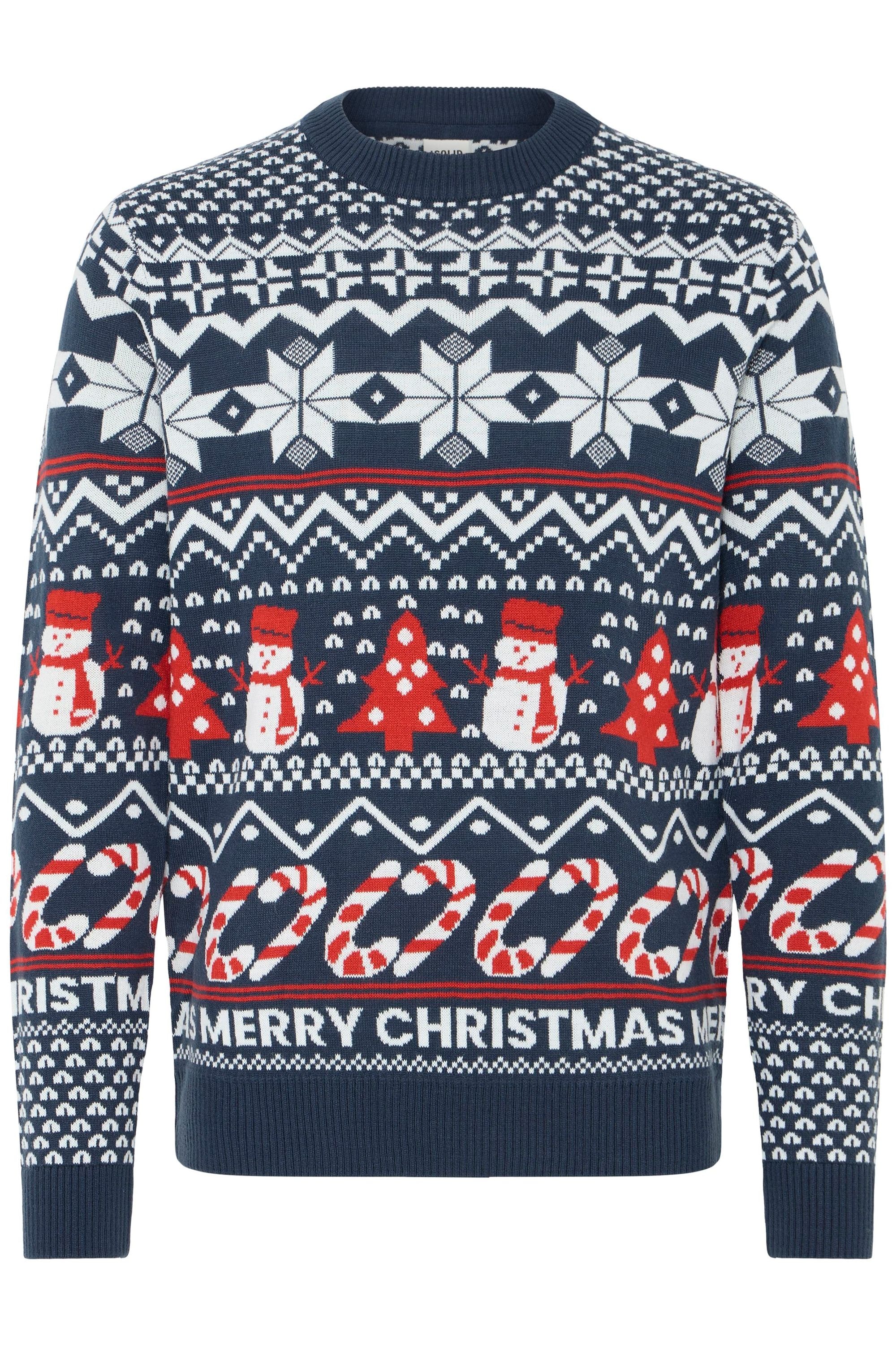 Solid Strickfleece-Pullover "Strickpullover SDPAJA" günstig online kaufen