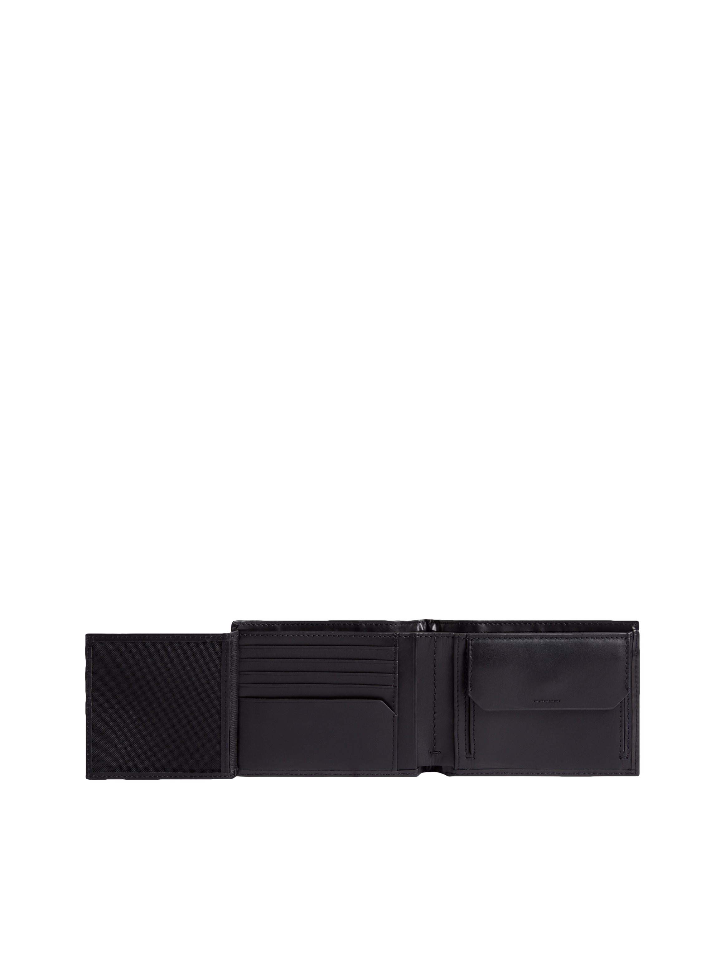 Calvin Klein Geldbörse »CK SMOOTH TRIFOLD W/ COIN«, Geldbeutel, Herren Portemonnaie mit Logo-Schriftzug