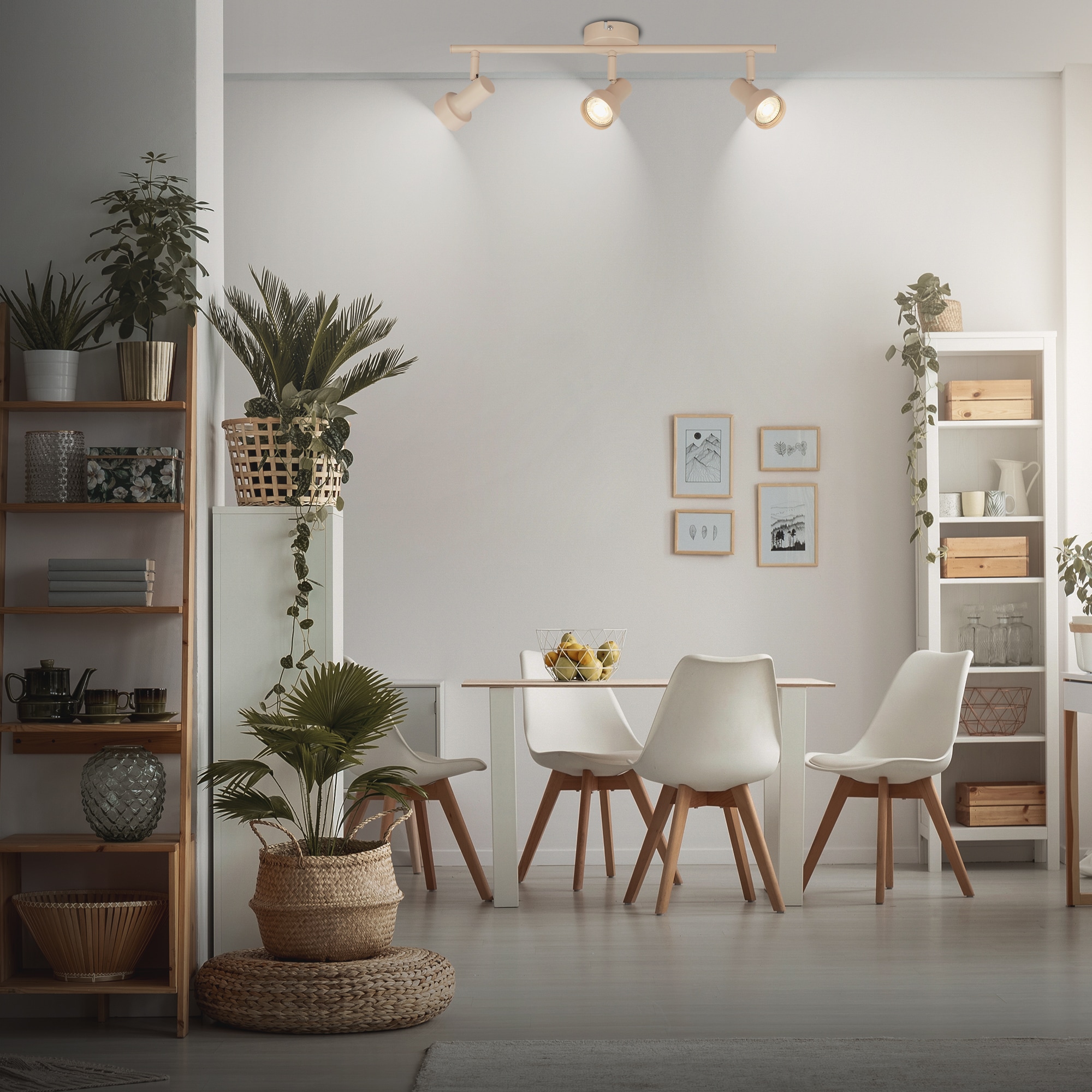 Briloner Leuchten LED Deckenspots »TAPP« GU10 1 Stk. 47,5x12,5 cm, Wohnzimmer, Schlafzimmer, Flur, Büro