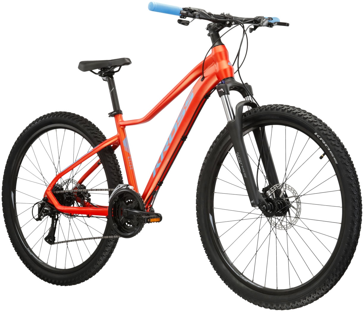 Kross Mountainbike »KROSS MTB Hardtail Lea 5.0 27,5" orange«, 24 Gang, Shimano, ACERA M3020 Schaltwerk, Kettenschaltung