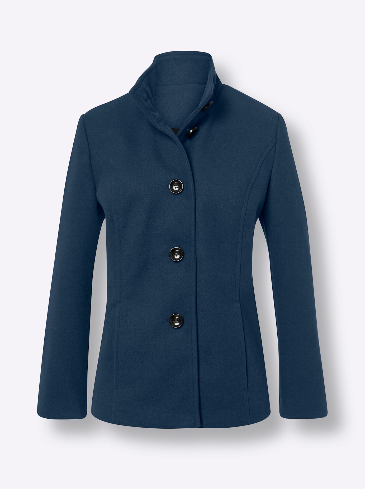 Thumbnail - Classic Basics Langjacke ohne Kapuze