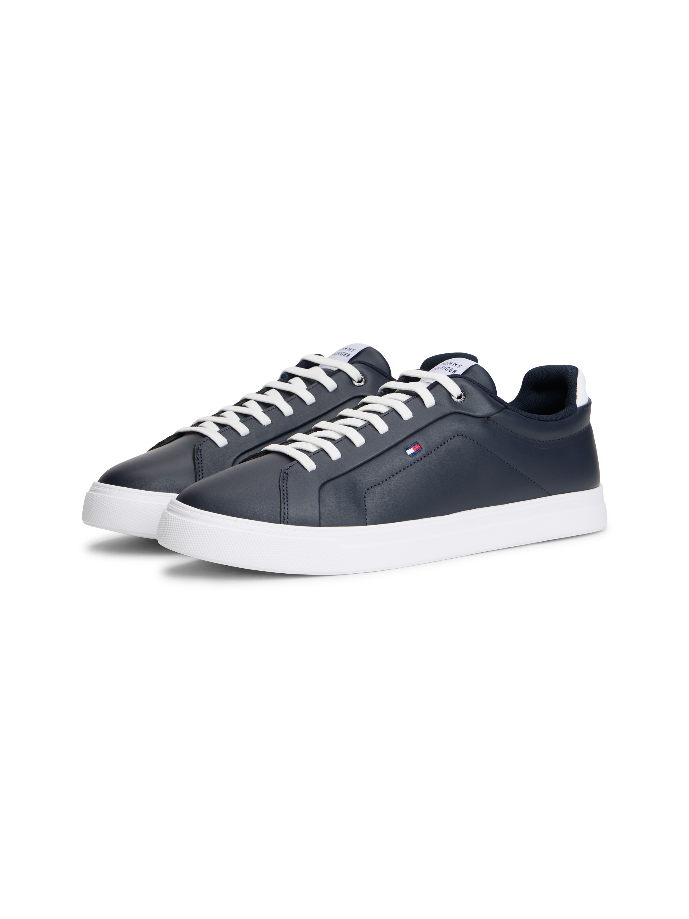 Tommy Hilfiger Sneaker »ICON COURT LIGHT ESS«  , Freizeitschuh, Halbschuh, Schnürschuh, weich gepolsterter Schaftrand