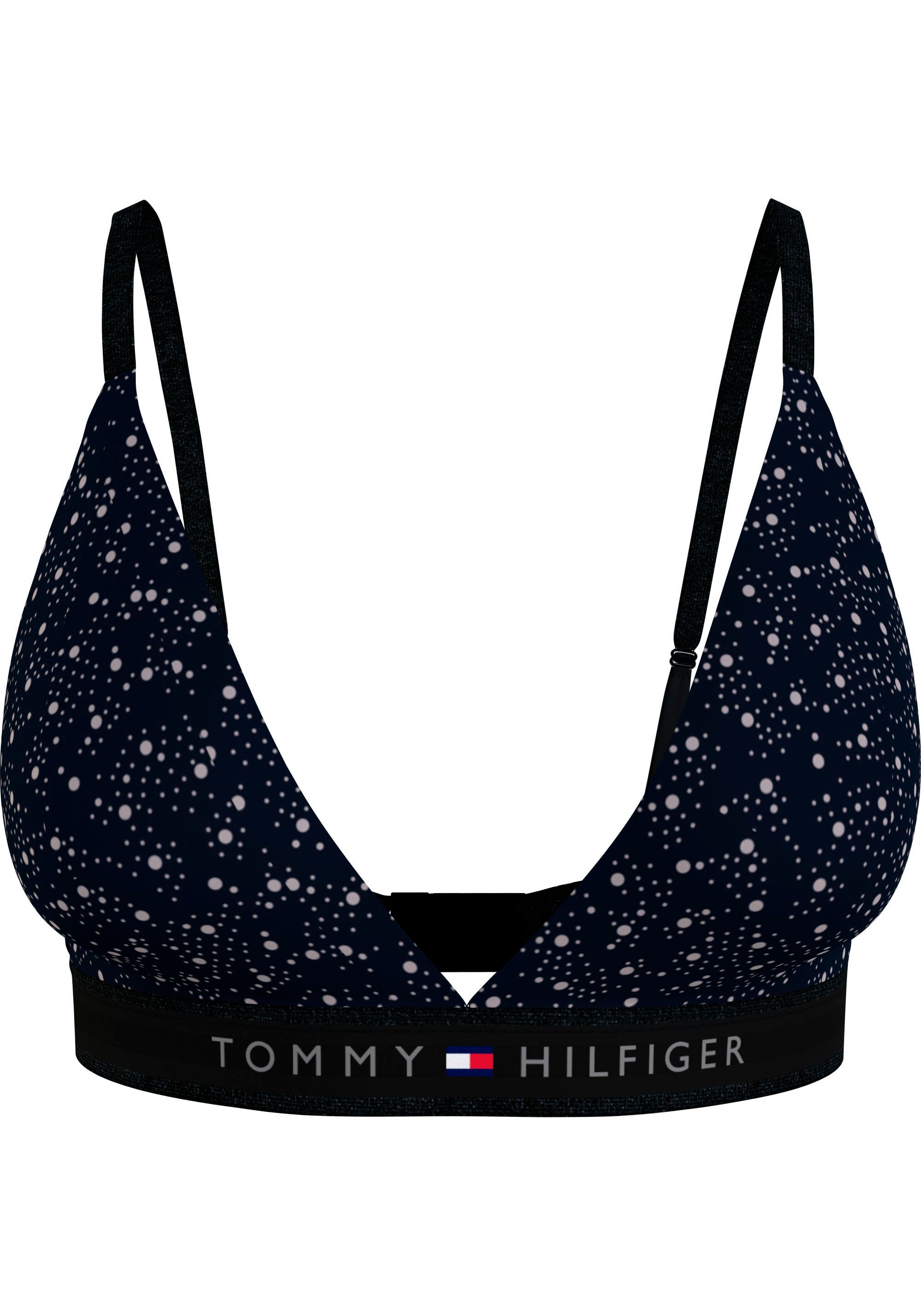 Tommy Hilfiger Underwear Triangel-BH Labelflag modischem mit PRINT«, TRIANGLE BAUR »UNLINED | Logobund bestellen und