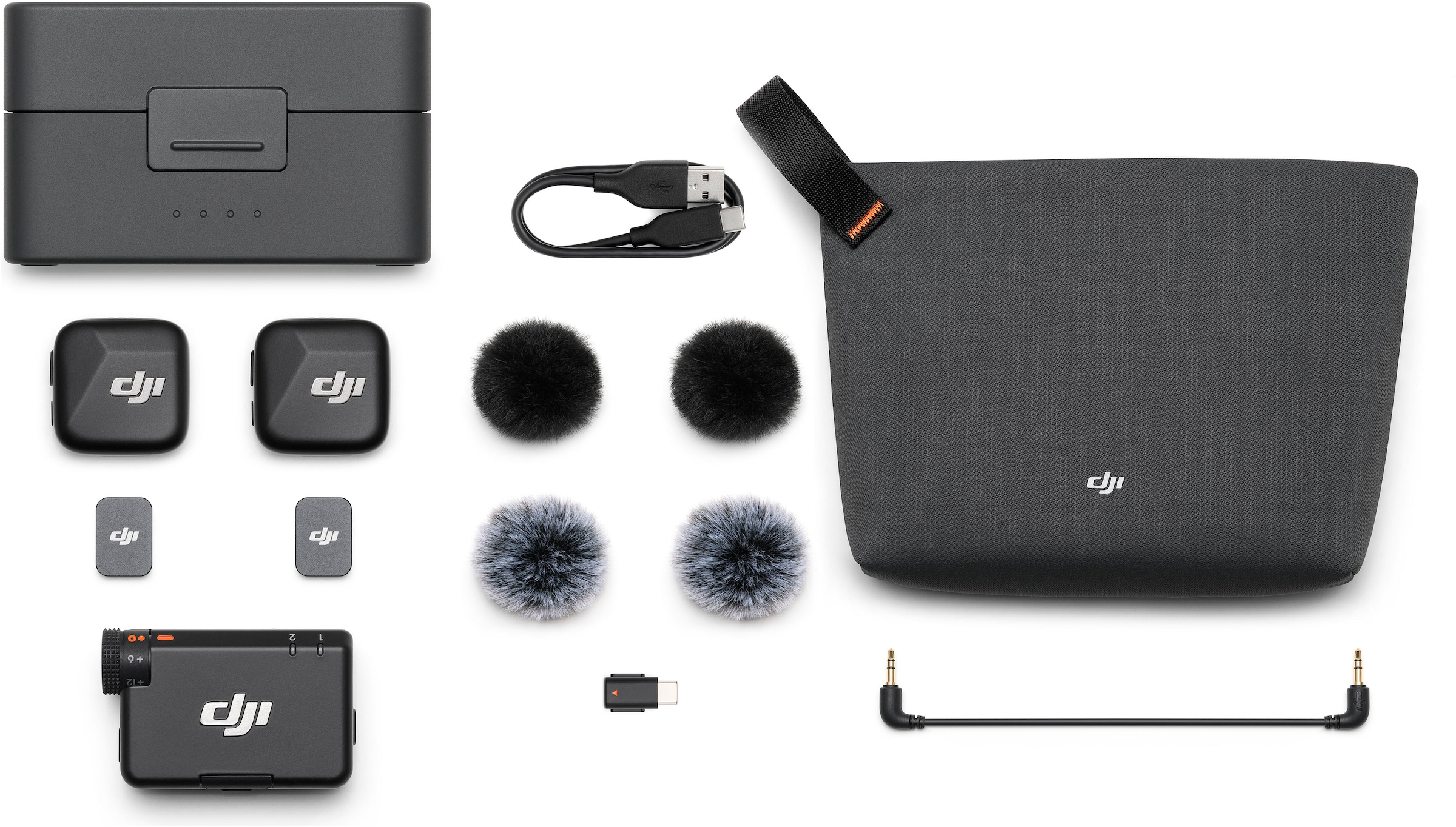 DJI Mikrofon »MIC Mini (2 TX + 1 RX + Ladeschale)«