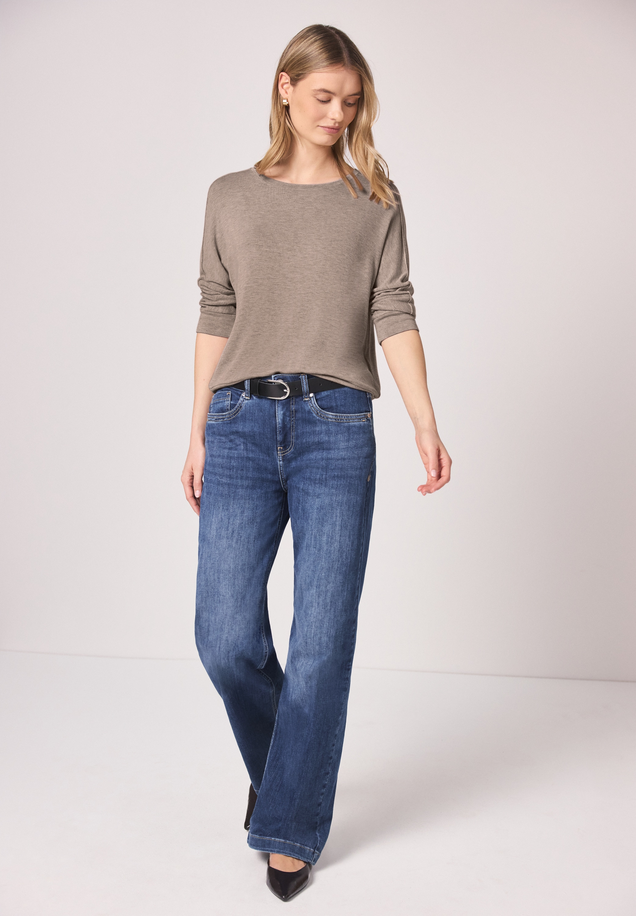 STREET ONE 3/4-Arm-Shirt Jersey