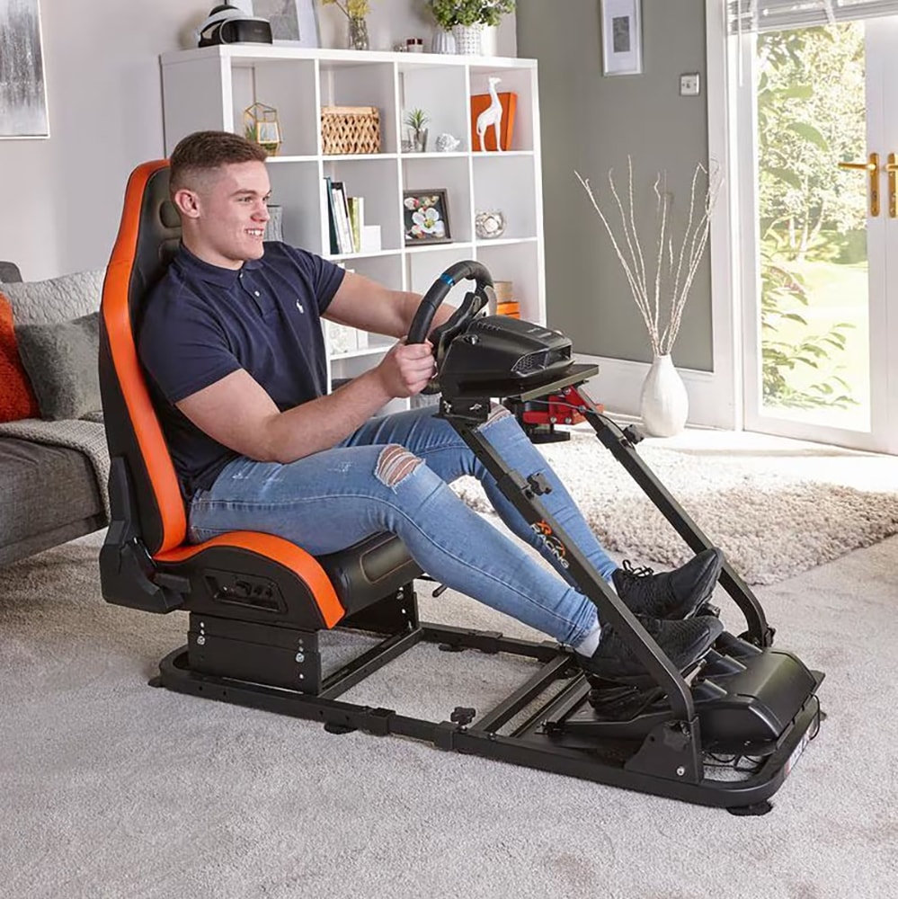X Rocker Gaming-Stuhl »XR Racing Rig Renngestell - Schwarz«
