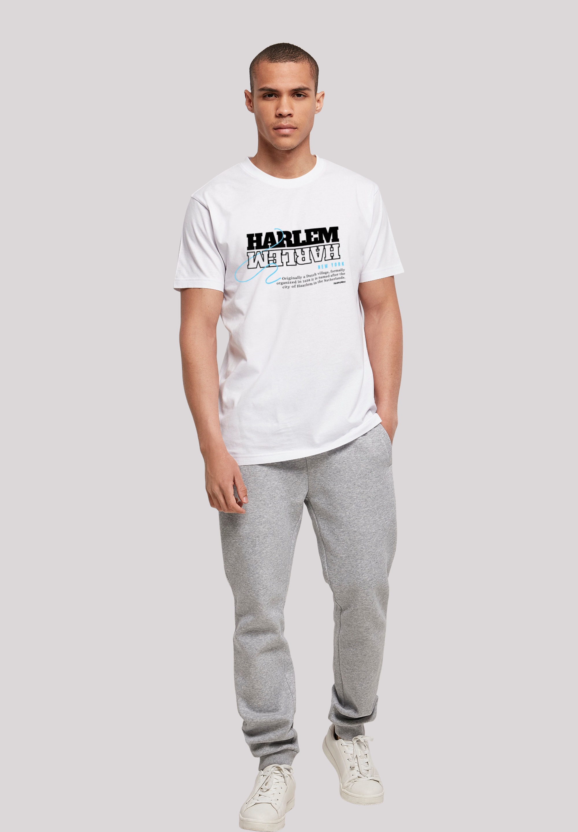 F4NT4STIC T-Shirt »Harlem TEE UNISEX«, Print