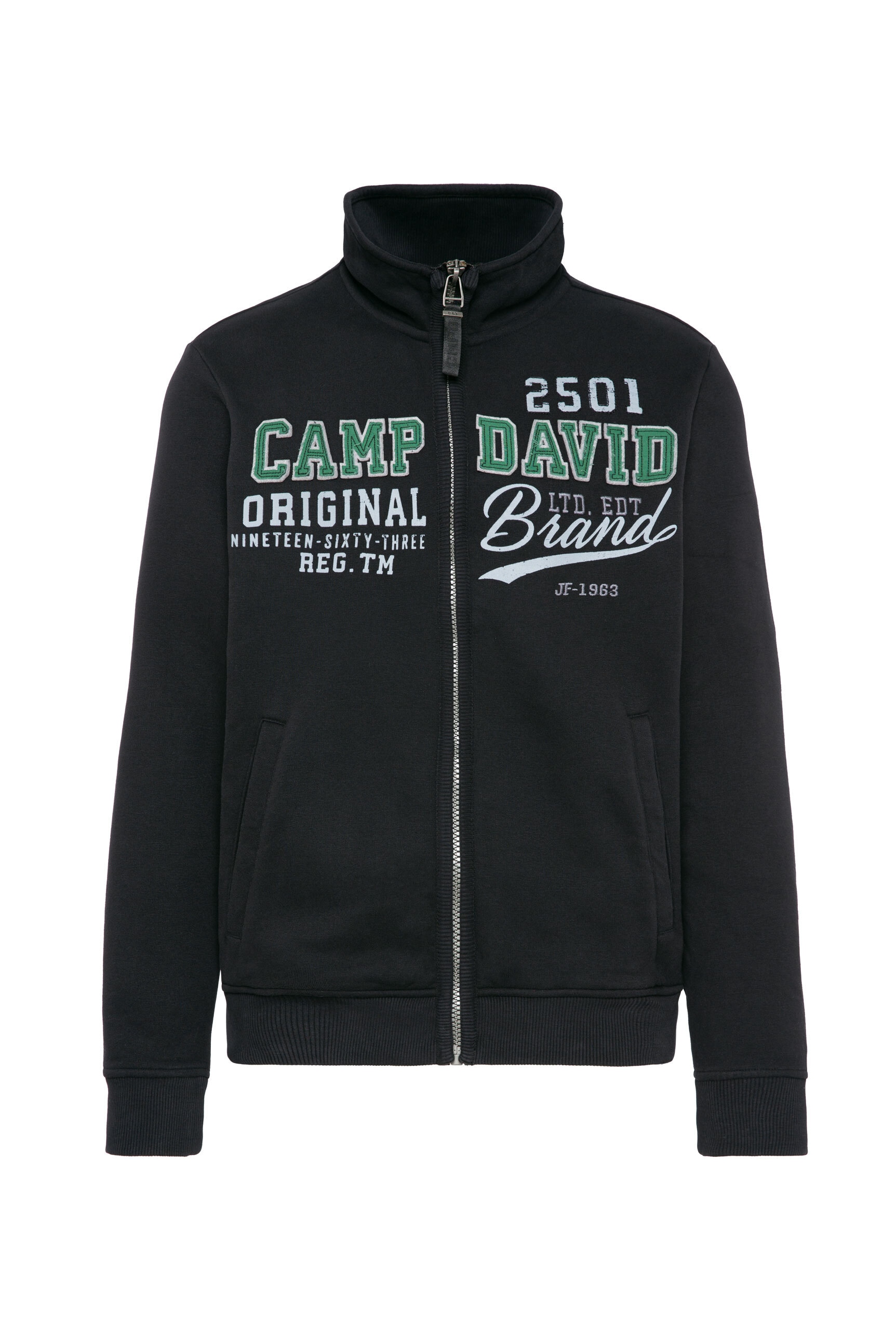 CAMP DAVID Sweatjacke, mit weicher Innenseite