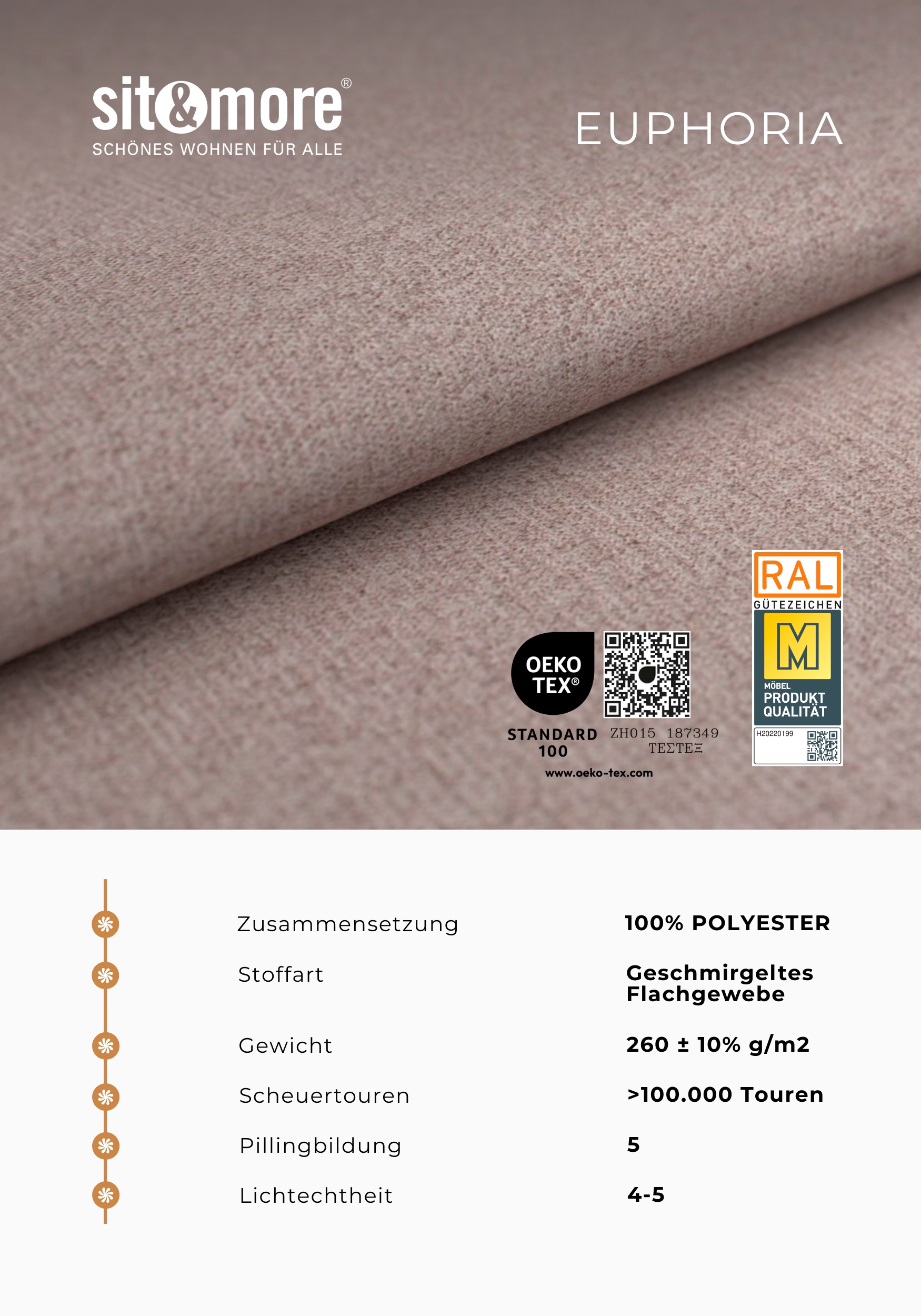 sit&more Ecksofa »Cabrio L-Form, B: 295 cm, mit Sitztiefen-, Arm- & Kopfteilverstellung« 2 Nierenkissen, Federkern, optional Schlaffunktion und Stauraum