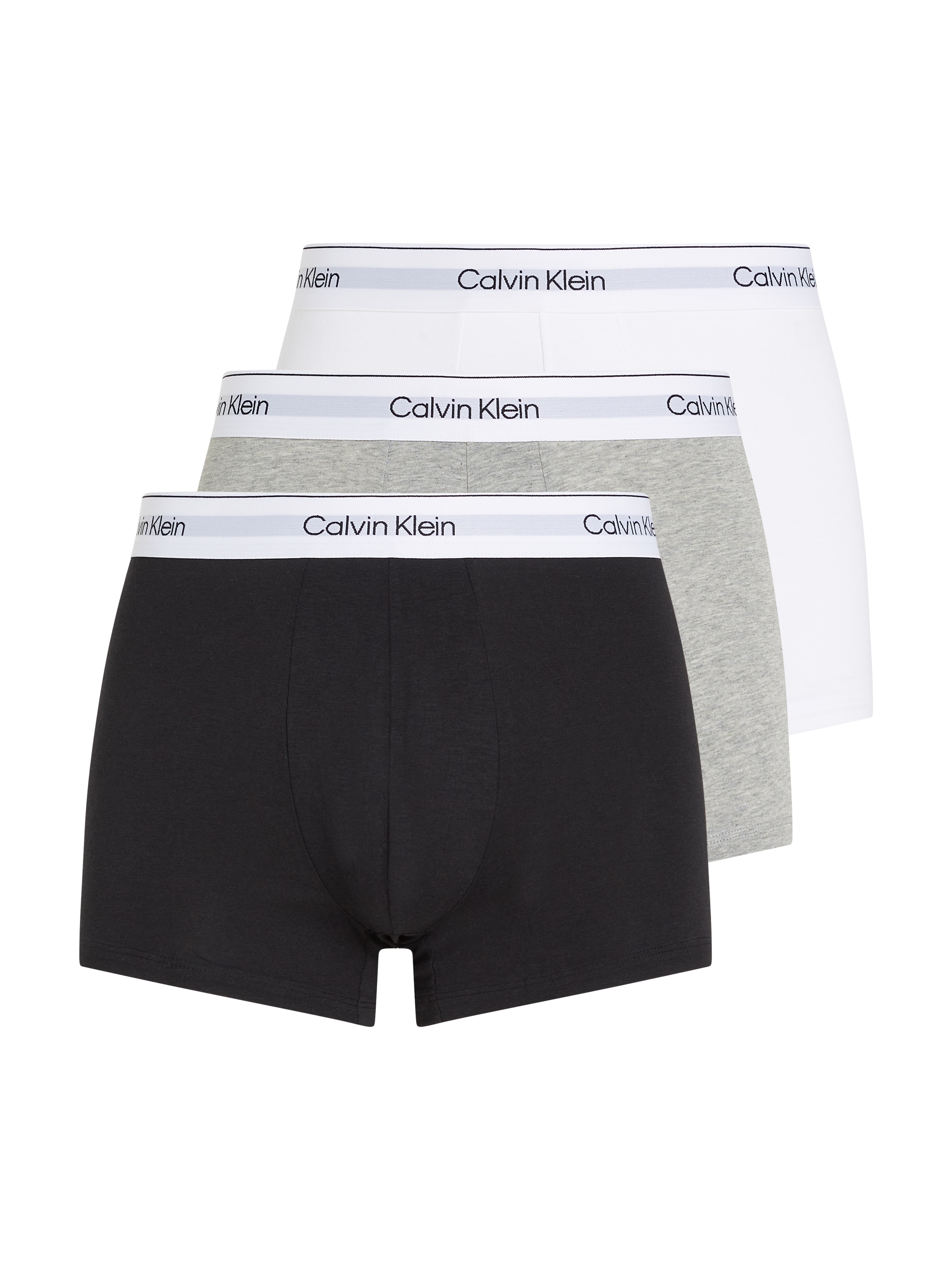 Calvin Klein Underwear Trunk "TRUNK 3PK", (Packung, 3 St.), mit Logo-Elastikbund (3 Stück)