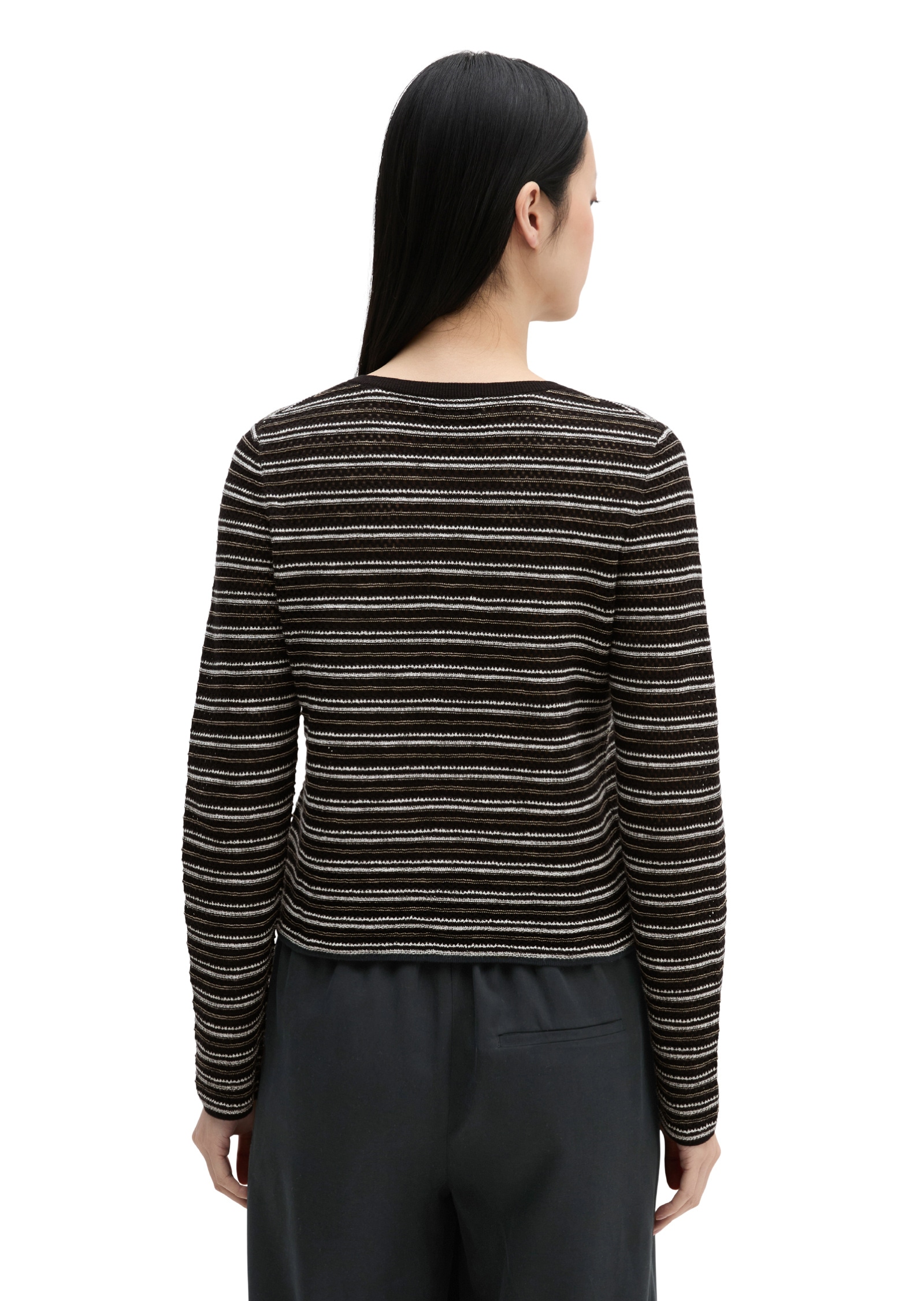 Marc O'Polo Cardigan »aus Baumwolle-Leinen-Mix«