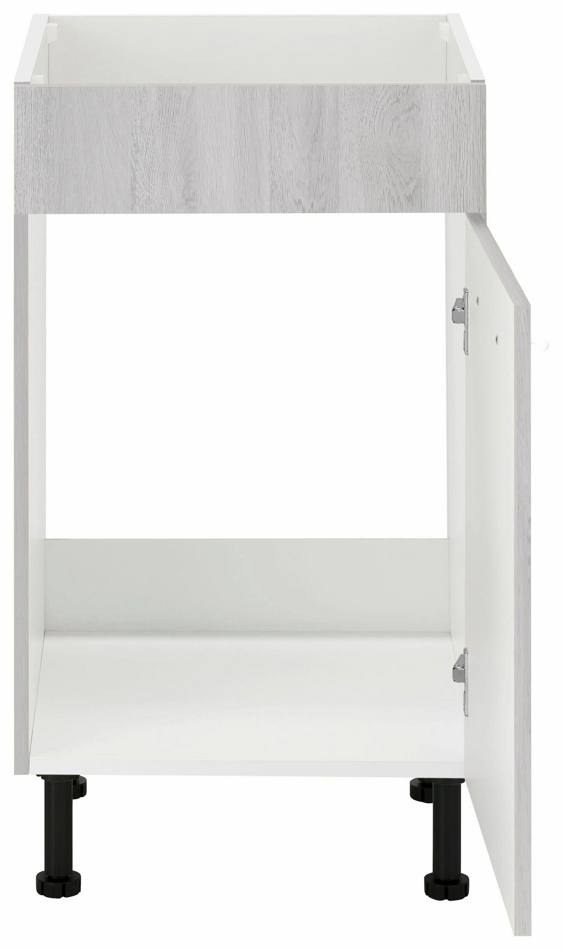 wiho Küchen Spülenschrank »Nisos«, 50 cm breit, mit verstellbaren Füßen, ohne Arbeitsplatte