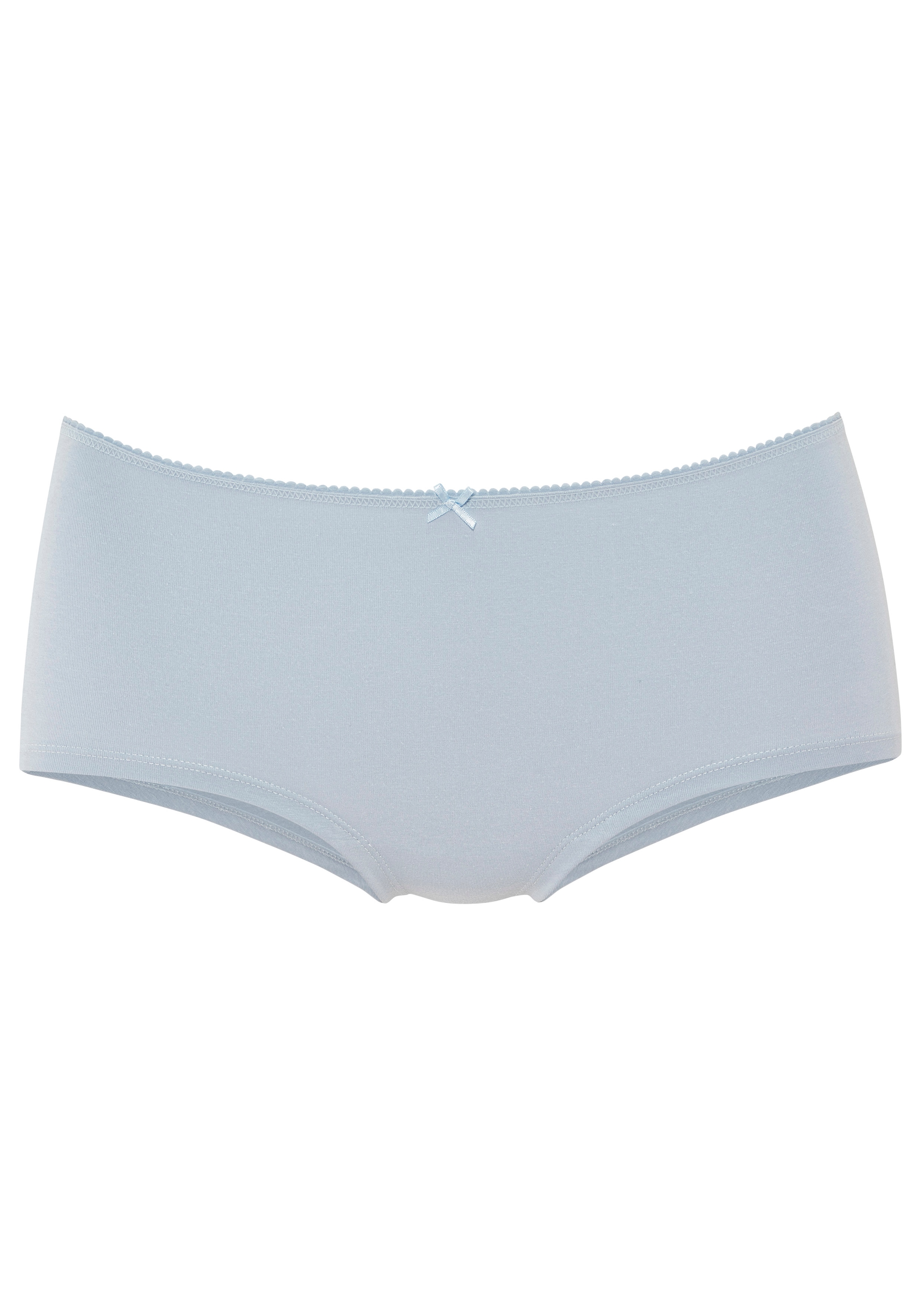 Vivance Panty 5er  Pack,  mit kleiner Häkelkante, angenehme Baumwollqualität