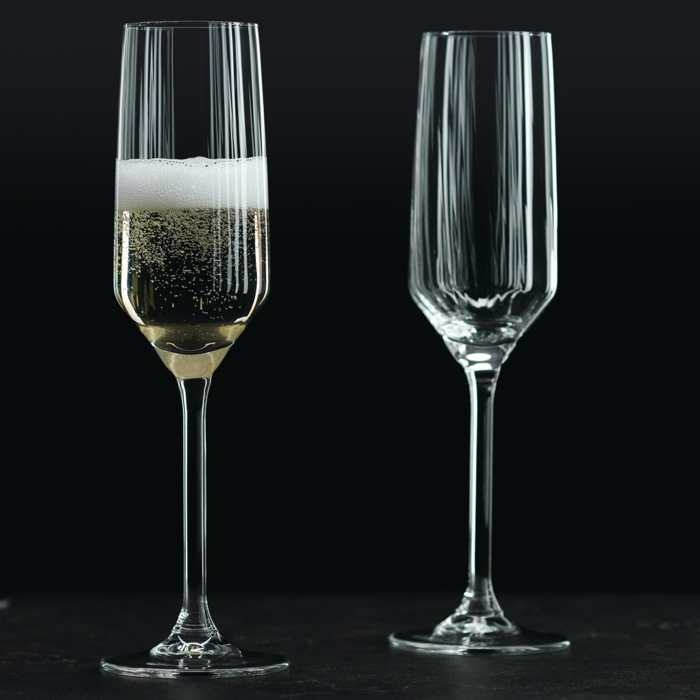 Ritzenhoff & Breker Sektglas »Jive«, (Set, 4 tlg.), 4er Set, je 220 ml