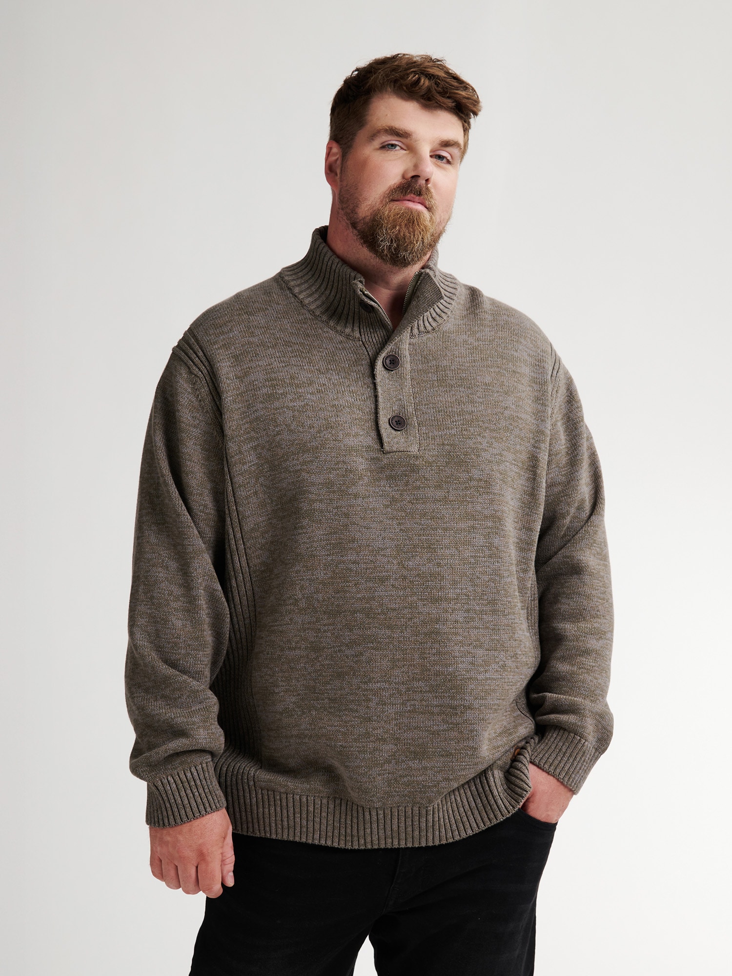 Petrol Industries Strickpullover mit Rippbündchen günstig online kaufen