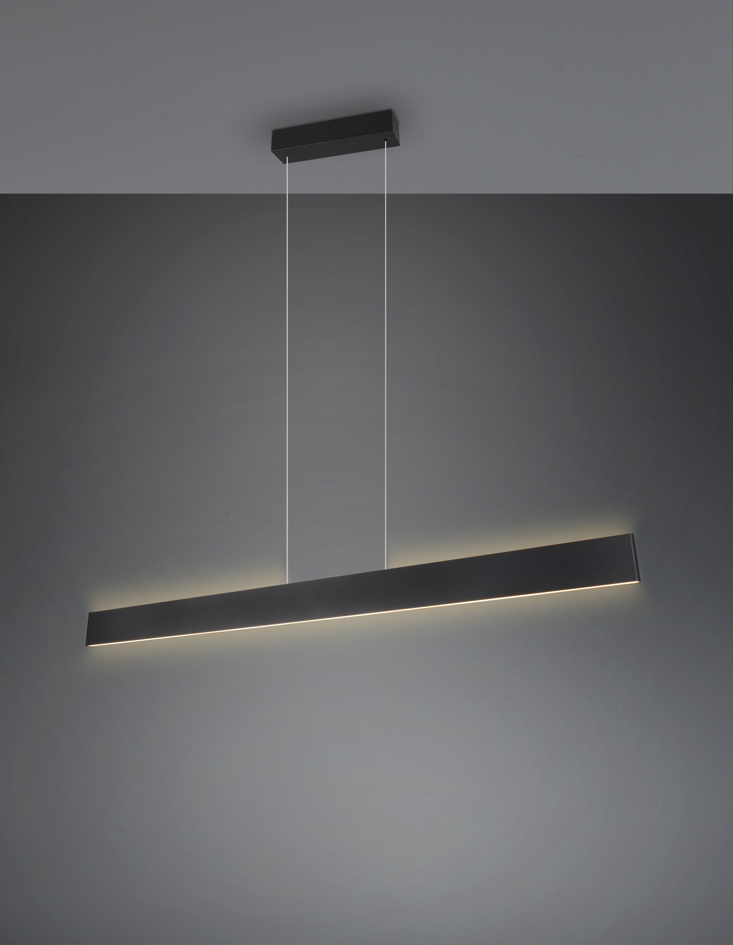 TRIO Leuchten LED Pendelleuchte »GALWAY, 35W LED Hängelampe 4200 Lumen, CCT Lichtfarbe einstellbar« LED-Board 1 Stk. Farbwechsler | warmweiß - kaltweiß LiftMe-Funktion 60-150cm Höhe, Touch Dimmer, up-and-down Licht