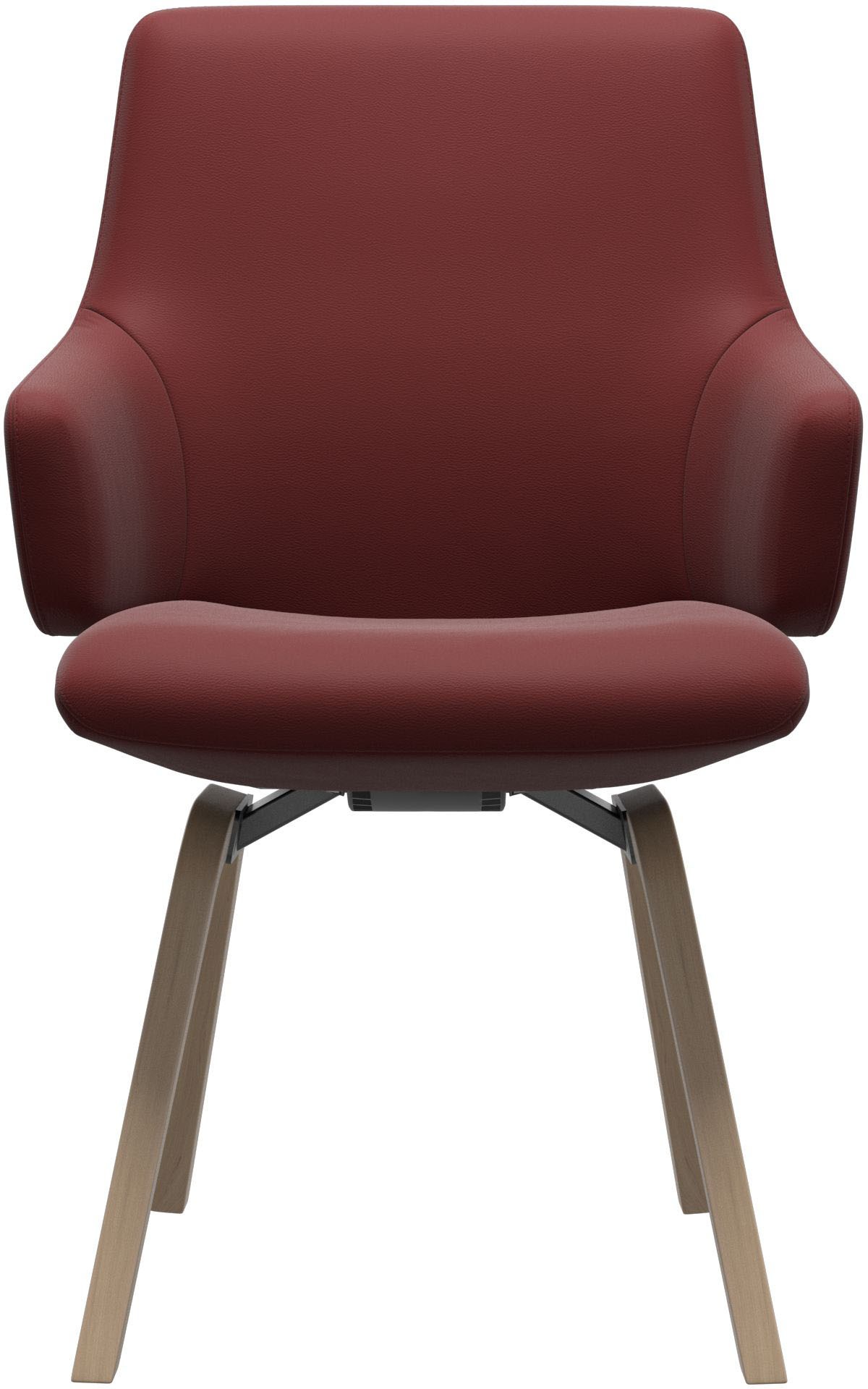 Thumbnail - Stressless "Laurel" () Low Back mit Armlehne, Größe L, mit schräggestellten Beinen in Eiche