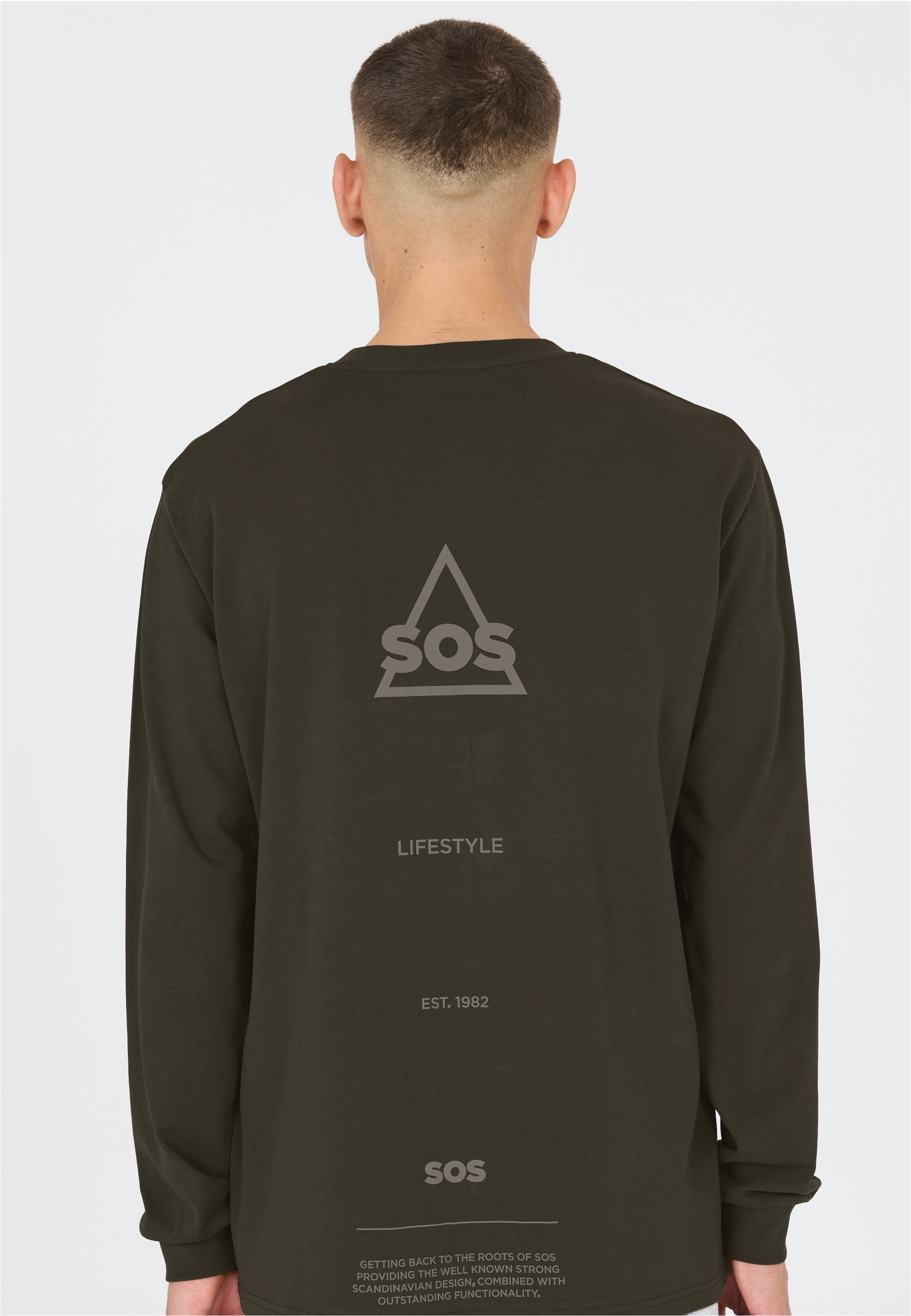SOS Langarmshirt »Korbu« aus weicher und hautfreundlicher Bio-Baumwolle