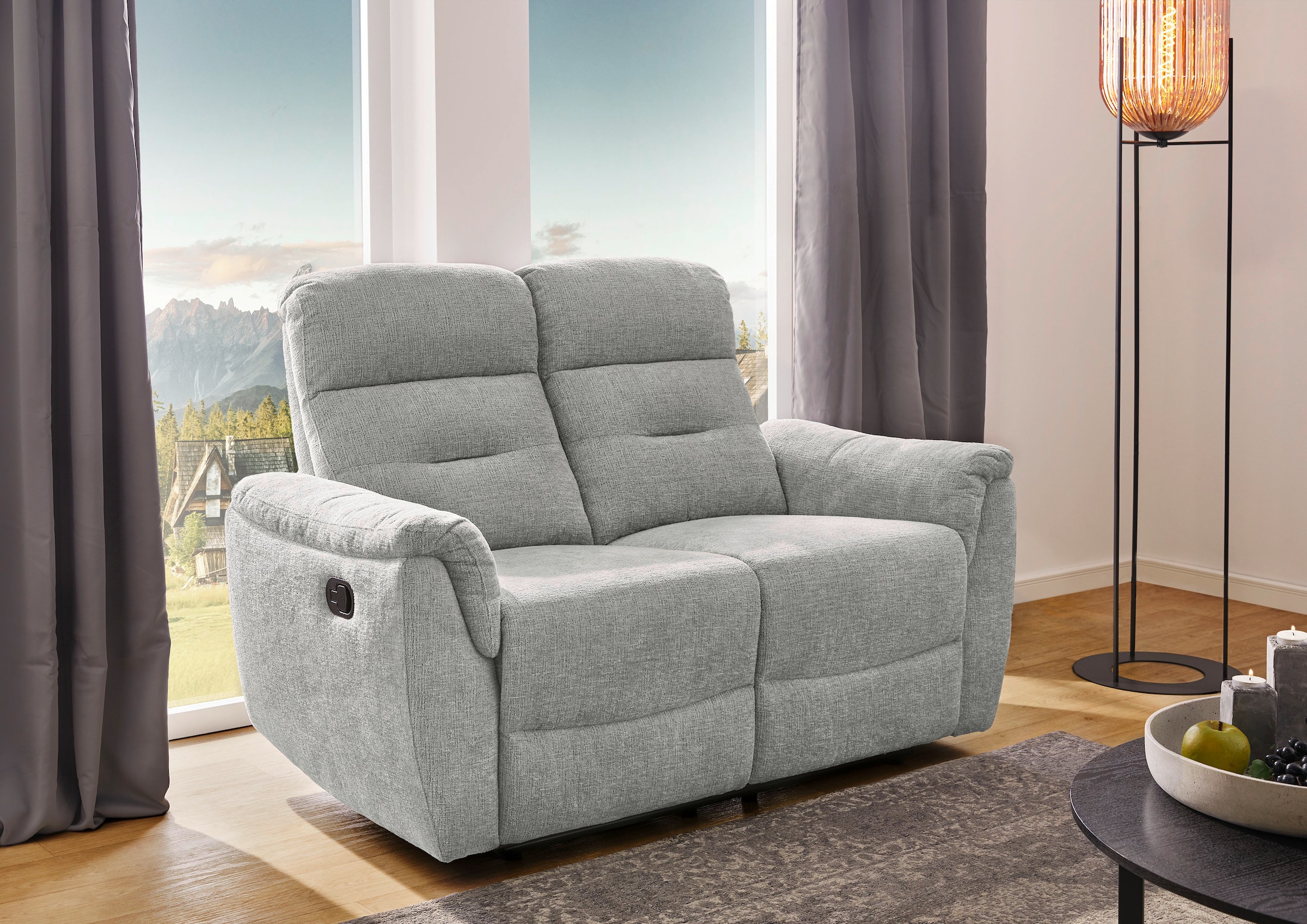 Jockenhöfer Gruppe 2-Sitzer "Utah, B: 145 cm" mit Relaxfunktion und Liegefu günstig online kaufen